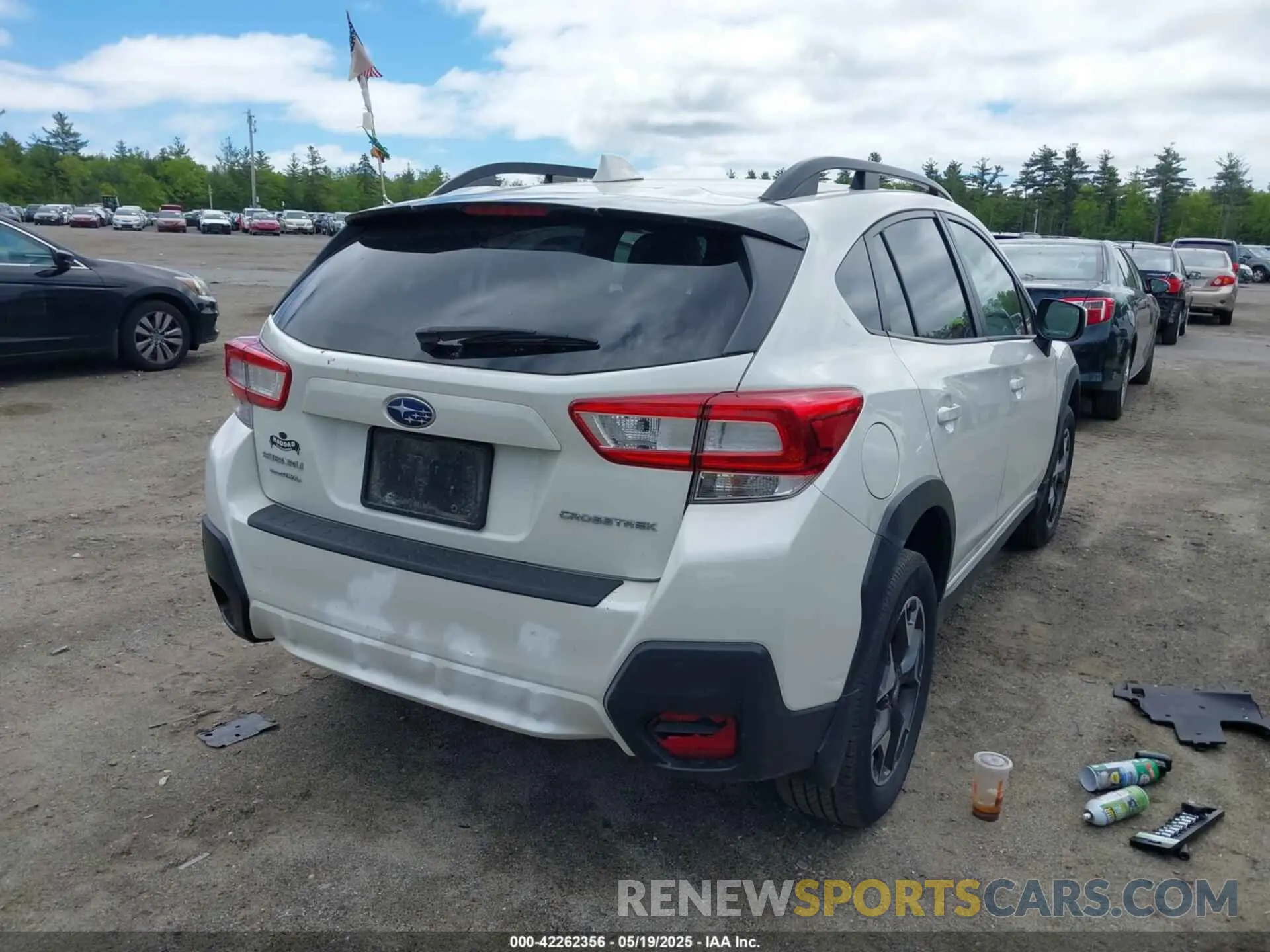 6 fotografías del automóvil dañado JF2GTADC8KH306868 SUBARU CROSSTREK 2019