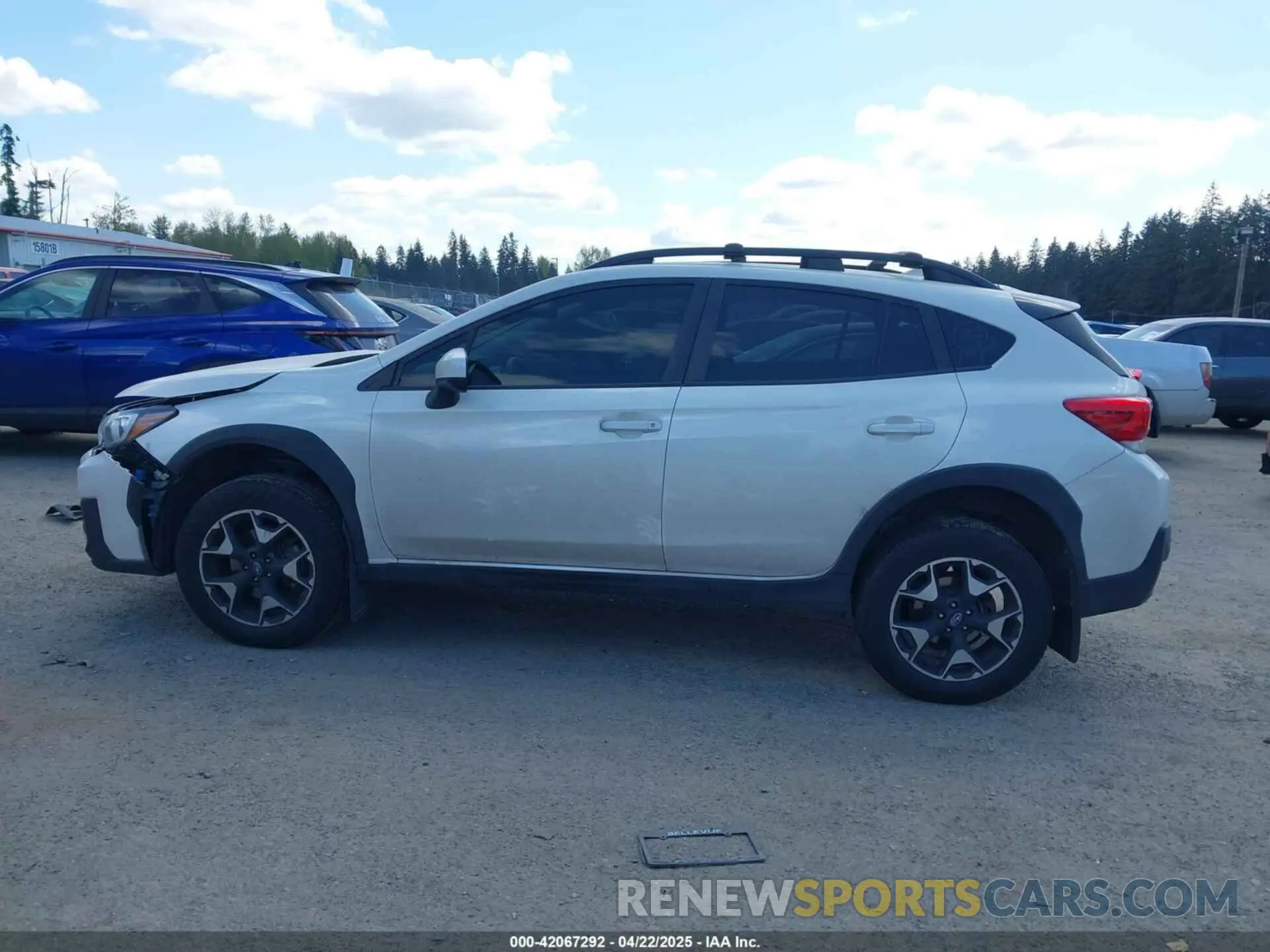 14 fotografías del automóvil dañado JF2GTADC8KH317207 SUBARU CROSSTREK 2019