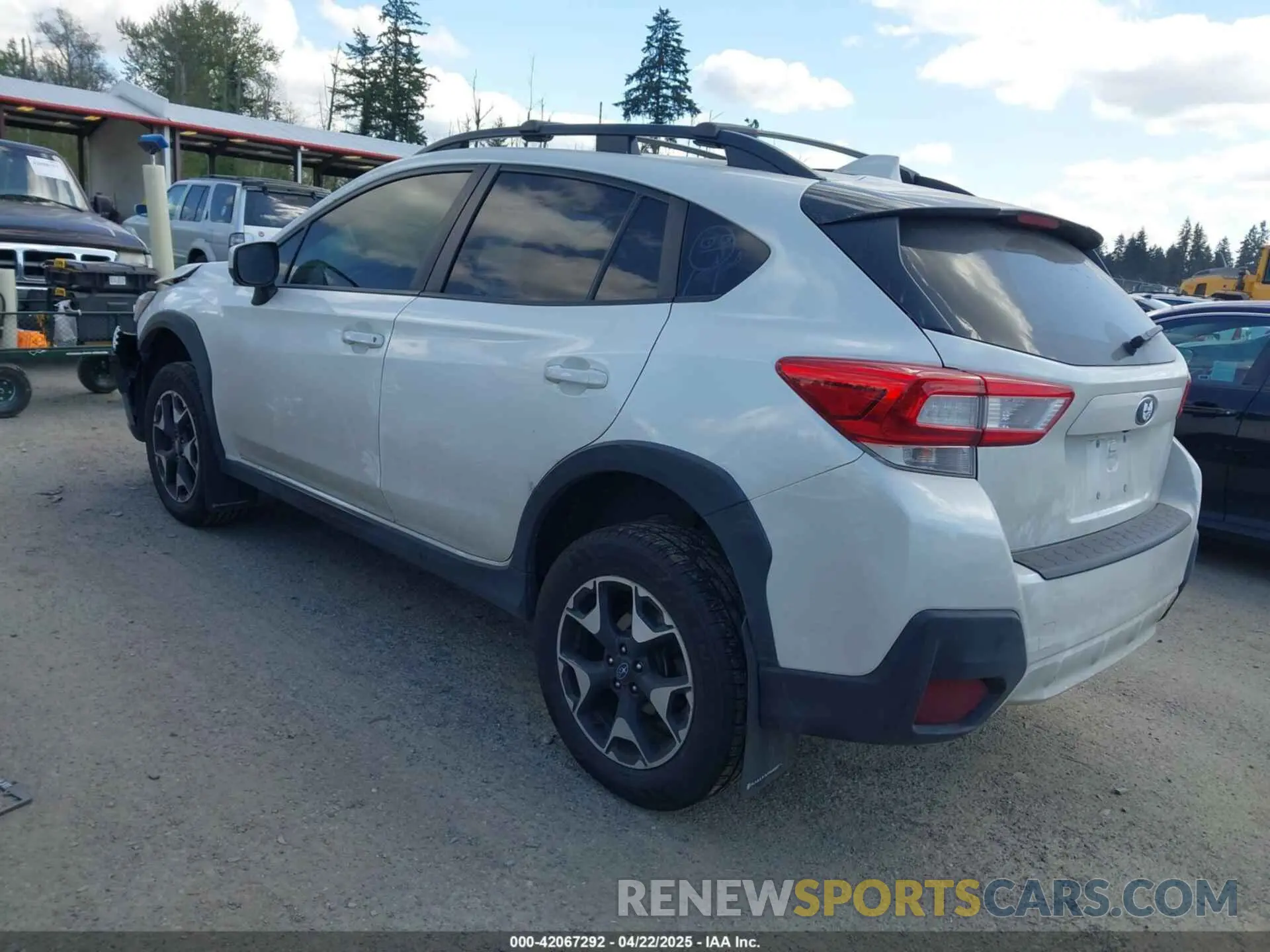 3 fotografías del automóvil dañado JF2GTADC8KH317207 SUBARU CROSSTREK 2019
