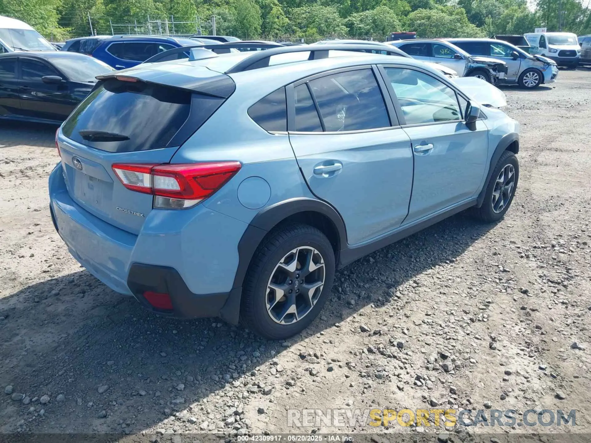4 fotografías del automóvil dañado JF2GTADC9KH314882 SUBARU CROSSTREK 2019