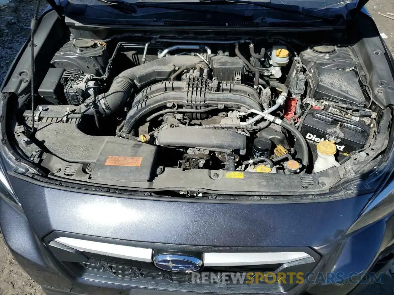 12 fotografías del automóvil dañado JF2GTADCXK8378865 SUBARU CROSSTREK 2019