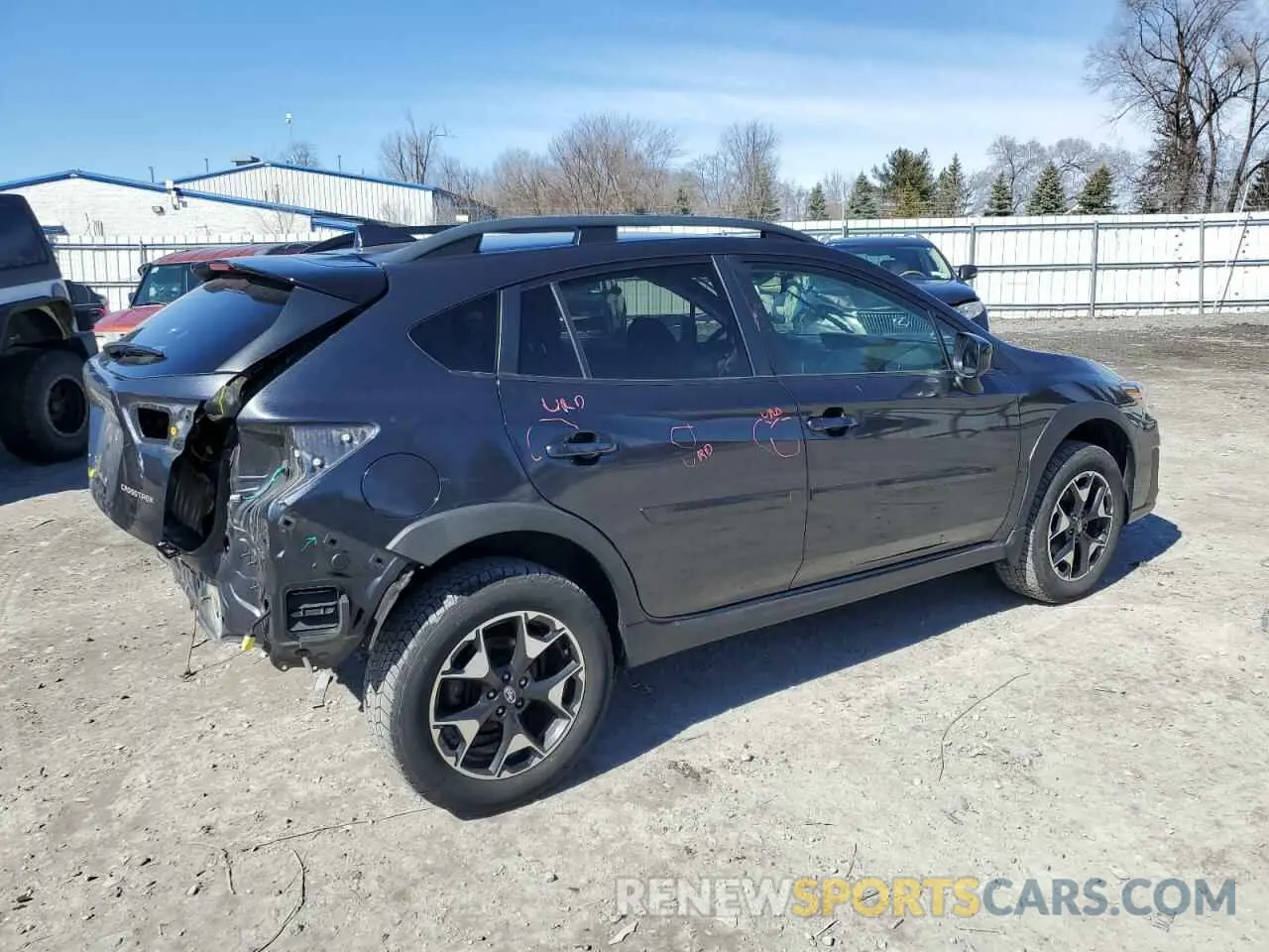 3 fotografías del automóvil dañado JF2GTADCXK8378865 SUBARU CROSSTREK 2019