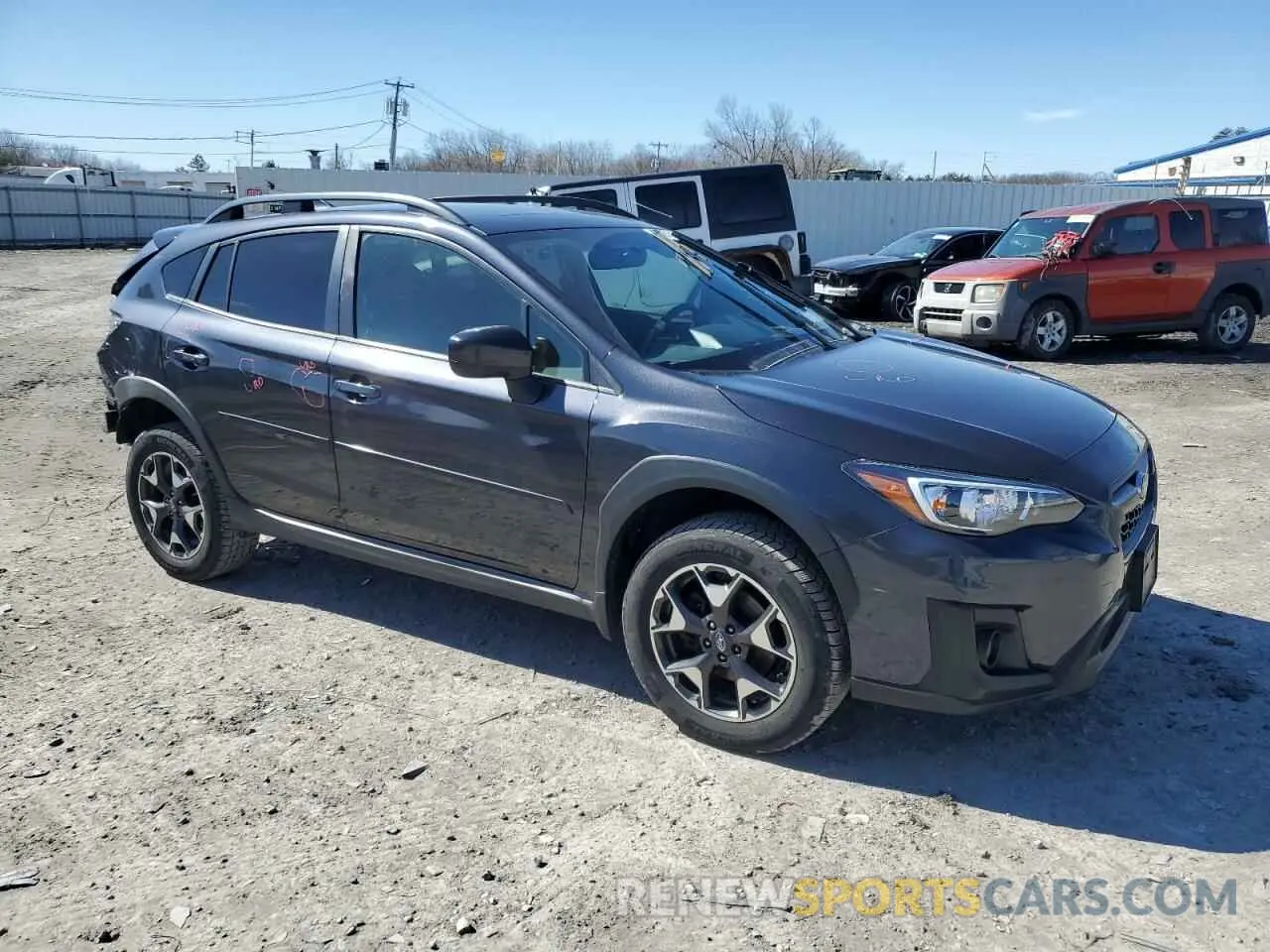 4 fotografías del automóvil dañado JF2GTADCXK8378865 SUBARU CROSSTREK 2019