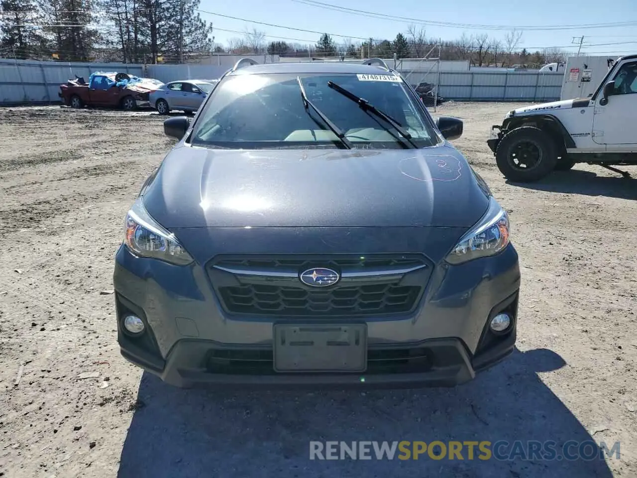 5 fotografías del automóvil dañado JF2GTADCXK8378865 SUBARU CROSSTREK 2019