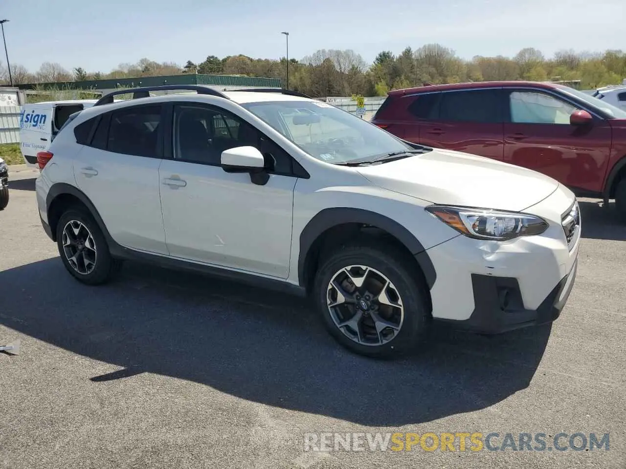 4 fotografías del automóvil dañado JF2GTAEC0K8286436 SUBARU CROSSTREK 2019