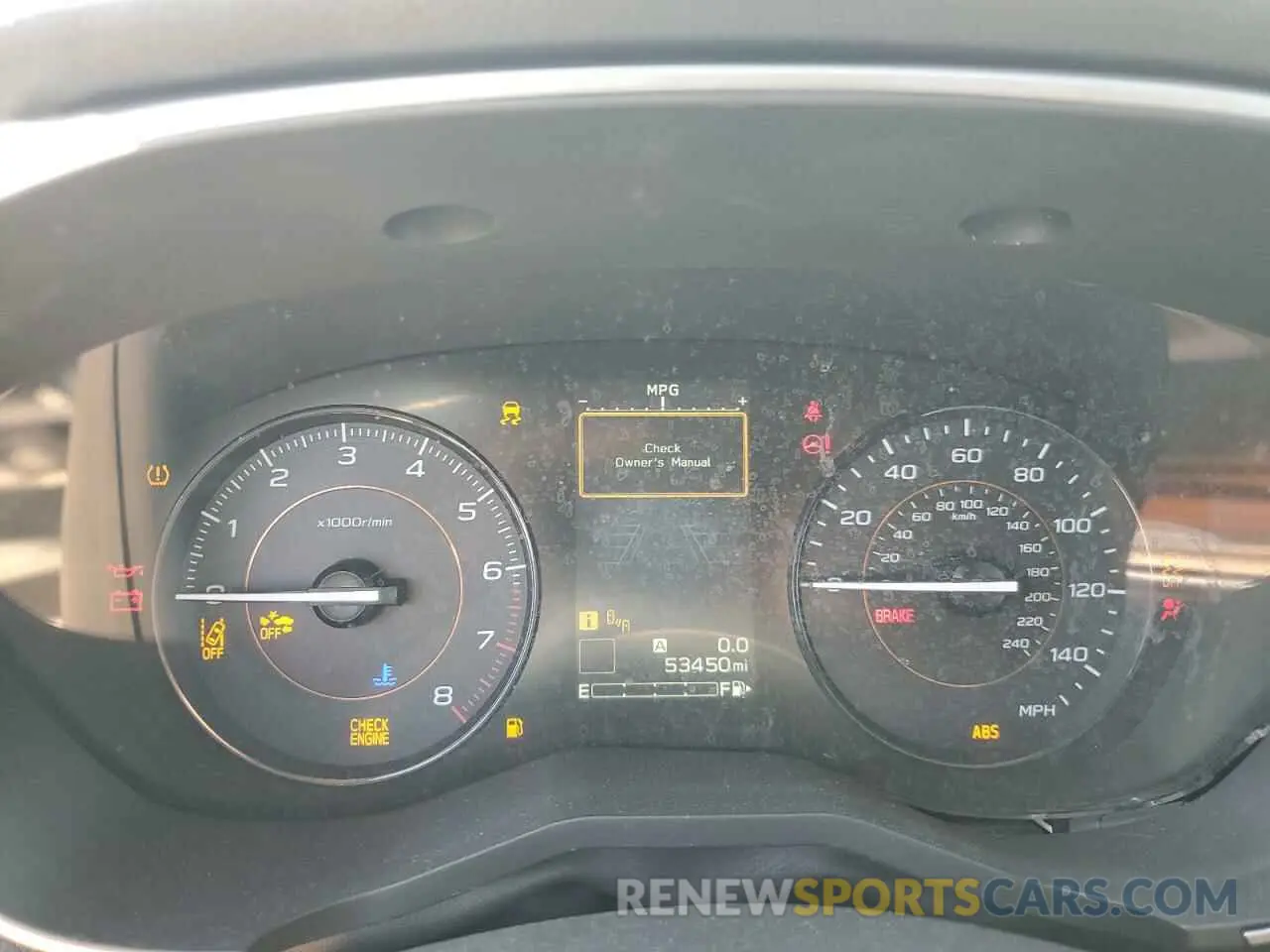 9 fotografías del automóvil dañado JF2GTAEC0K8286436 SUBARU CROSSTREK 2019