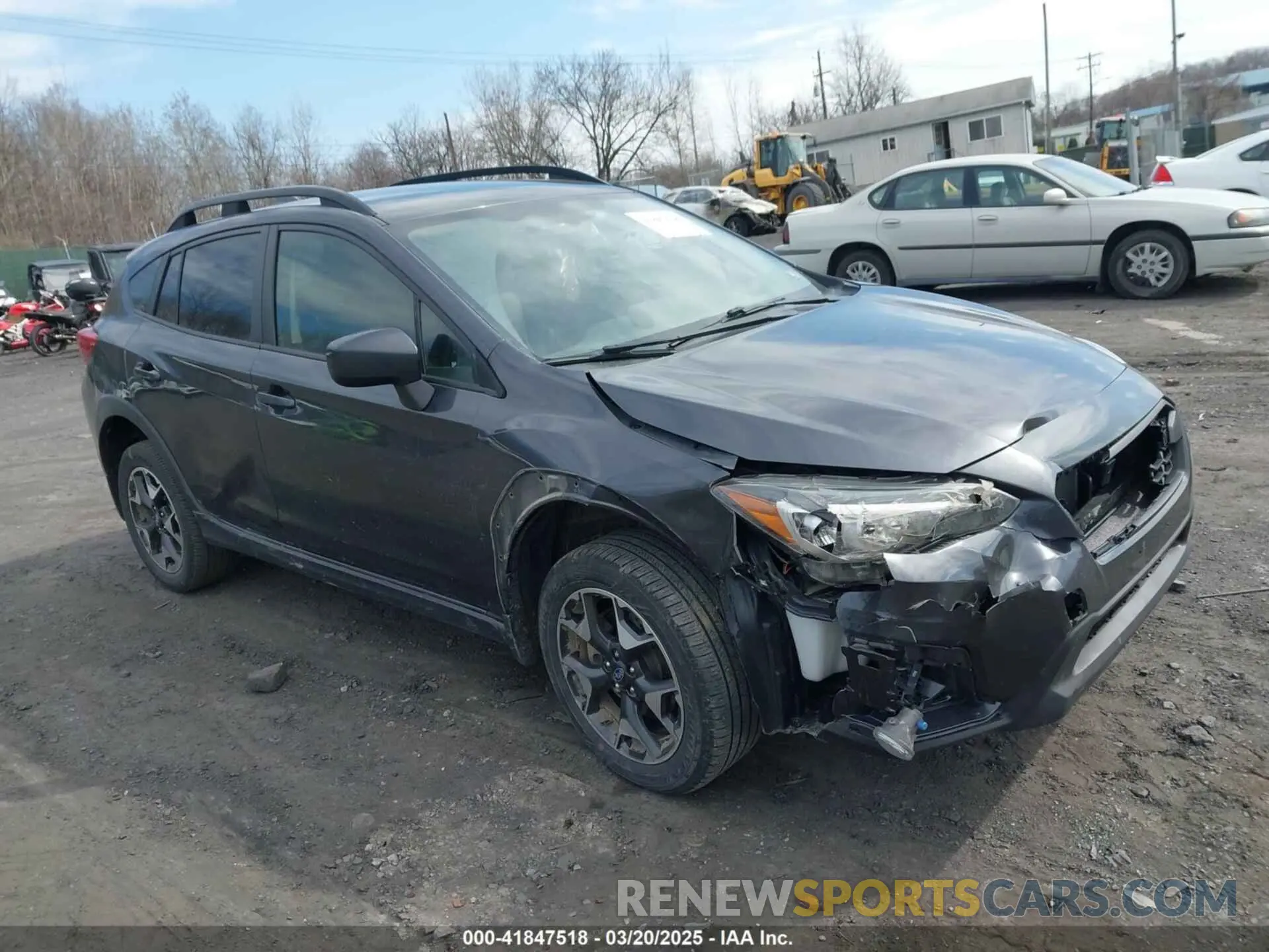 1 fotografías del automóvil dañado JF2GTAEC0KH317782 SUBARU CROSSTREK 2019