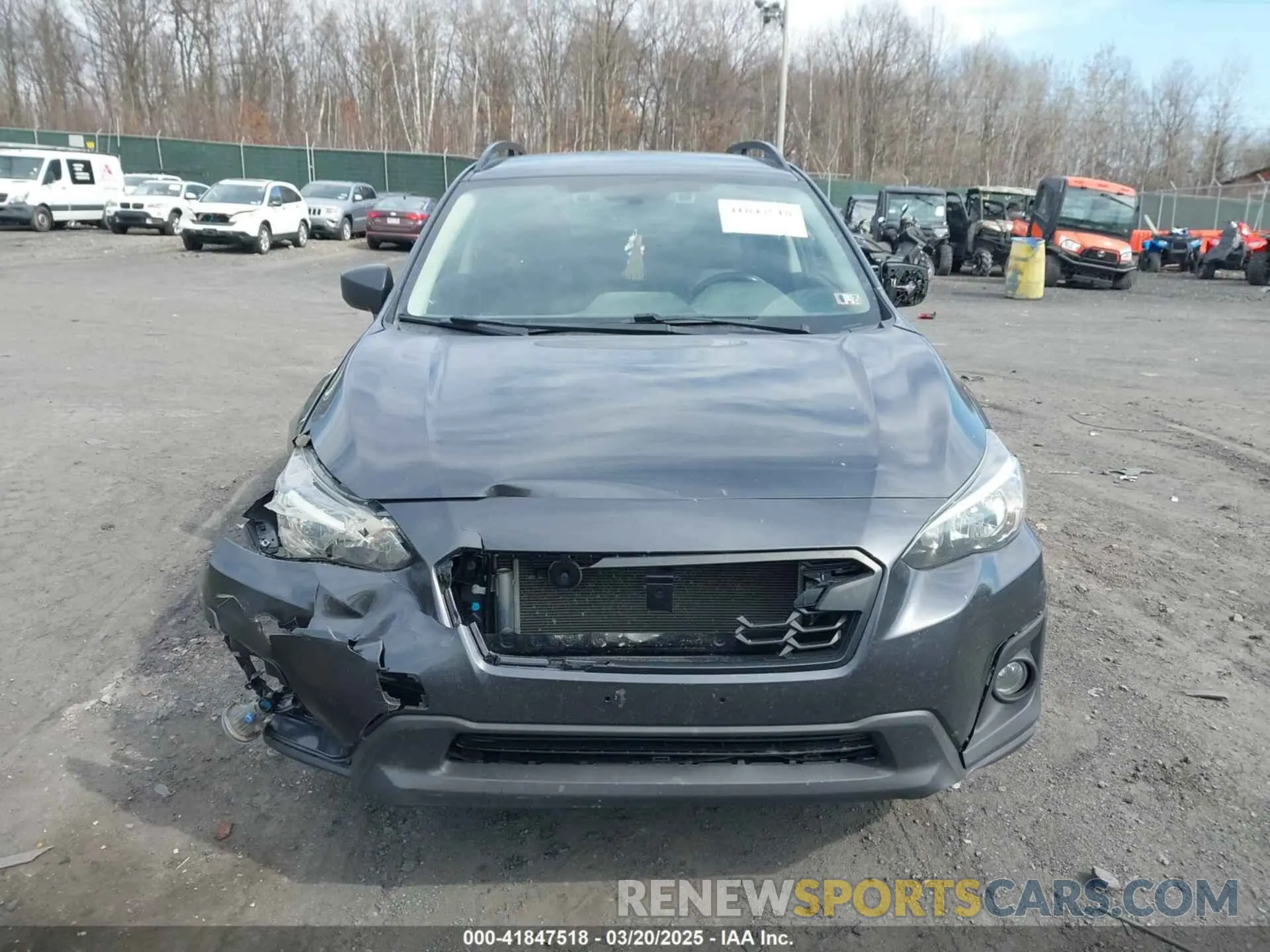 12 fotografías del automóvil dañado JF2GTAEC0KH317782 SUBARU CROSSTREK 2019