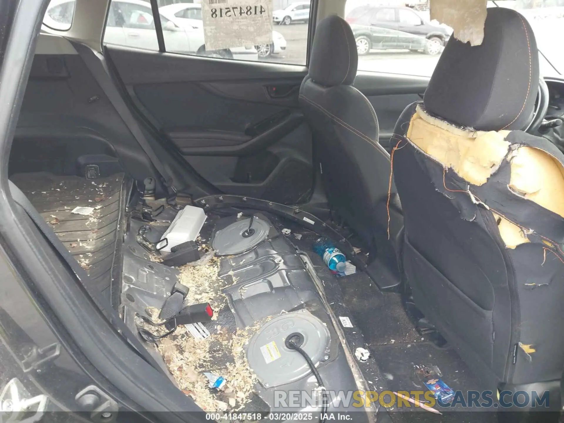 8 fotografías del automóvil dañado JF2GTAEC0KH317782 SUBARU CROSSTREK 2019