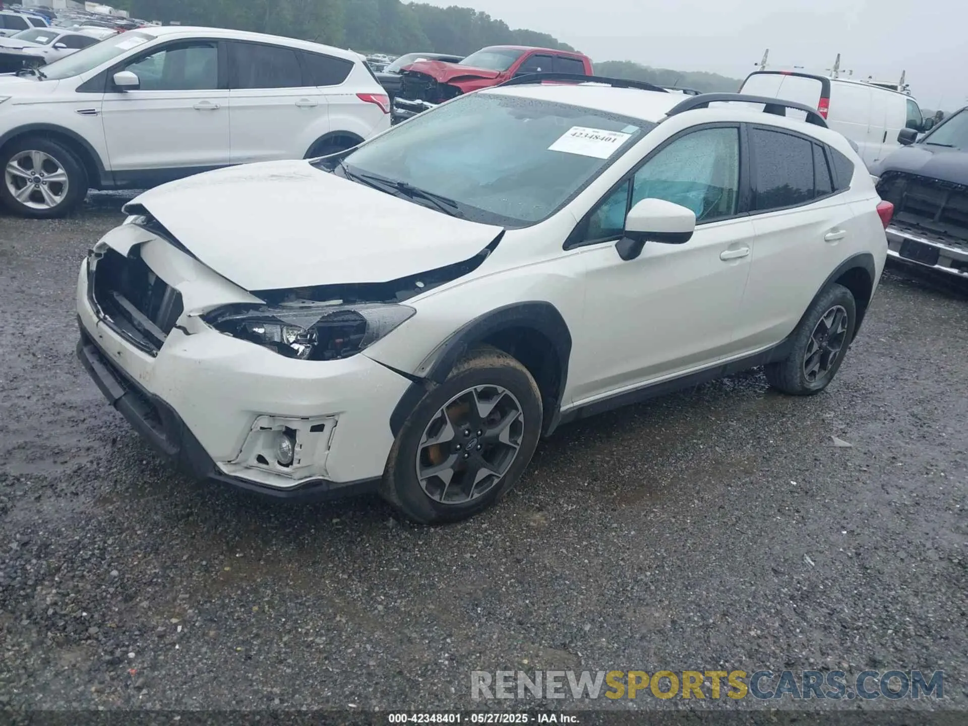 2 fotografías del automóvil dañado JF2GTAEC1K8313014 SUBARU CROSSTREK 2019