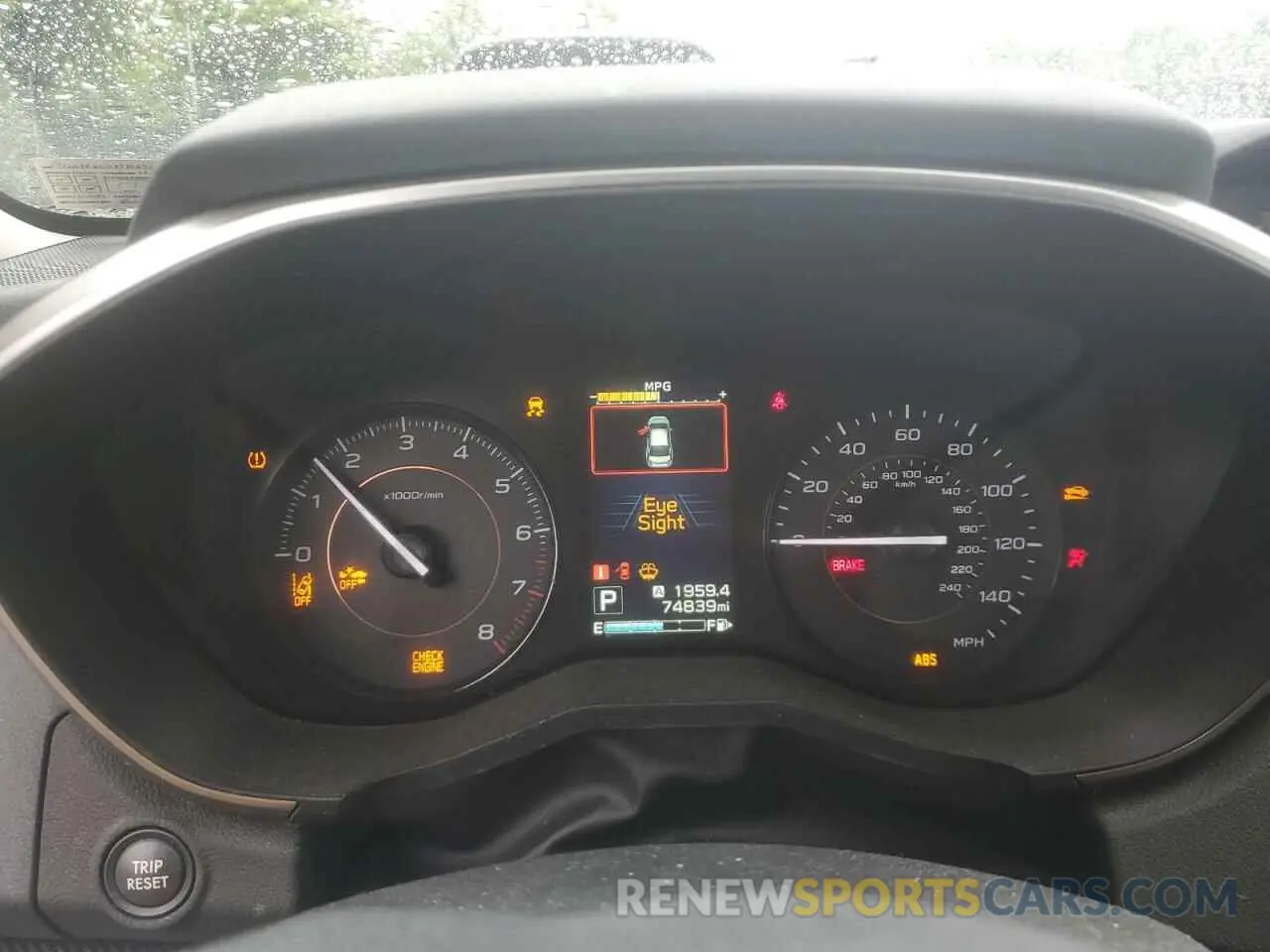 9 fotografías del automóvil dañado JF2GTAEC1K8383242 SUBARU CROSSTREK 2019