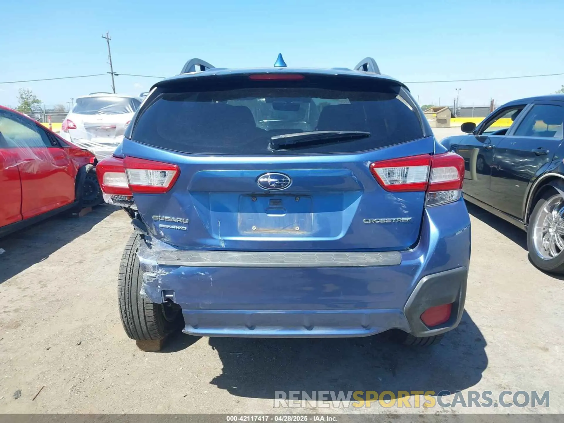 17 fotografías del automóvil dañado JF2GTAEC1KH250092 SUBARU CROSSTREK 2019