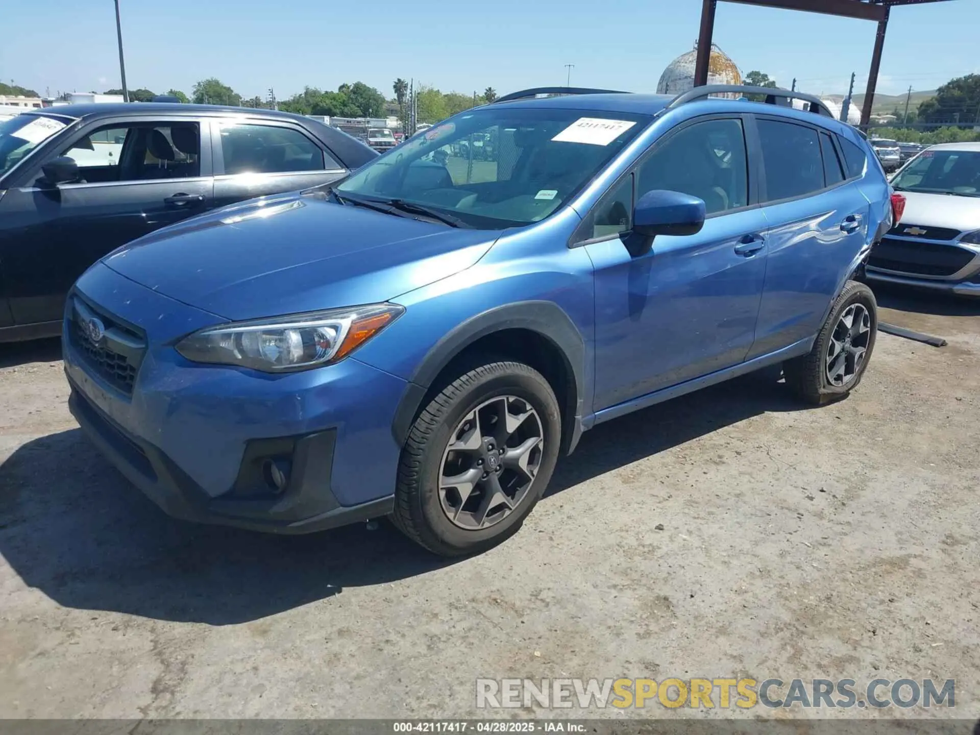 2 fotografías del automóvil dañado JF2GTAEC1KH250092 SUBARU CROSSTREK 2019