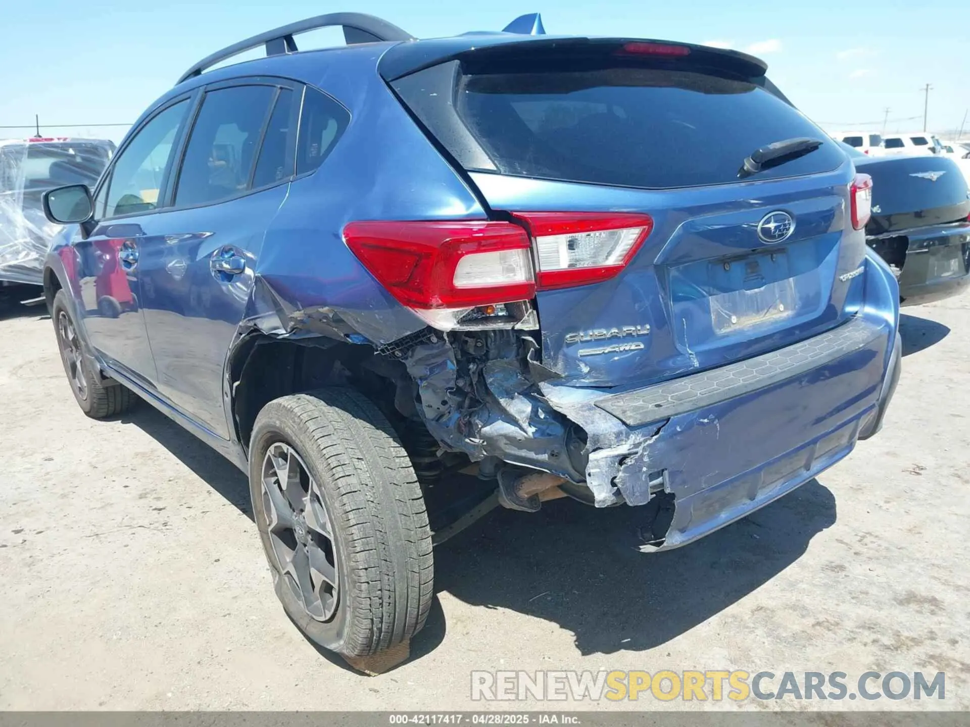 6 fotografías del automóvil dañado JF2GTAEC1KH250092 SUBARU CROSSTREK 2019