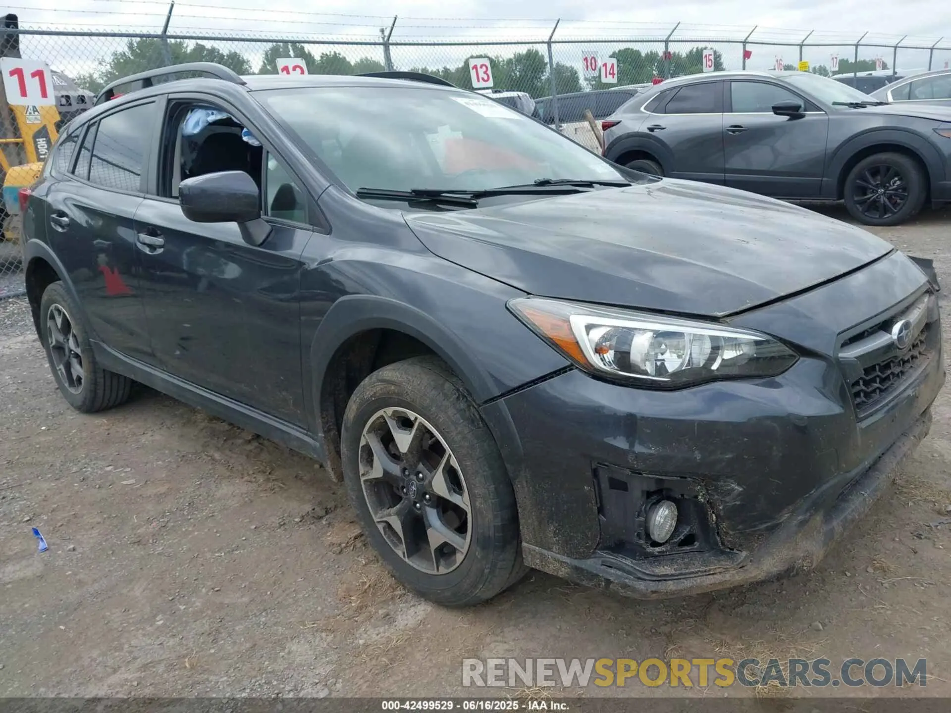 1 fotografías del automóvil dañado JF2GTAEC2K8371956 SUBARU CROSSTREK 2019