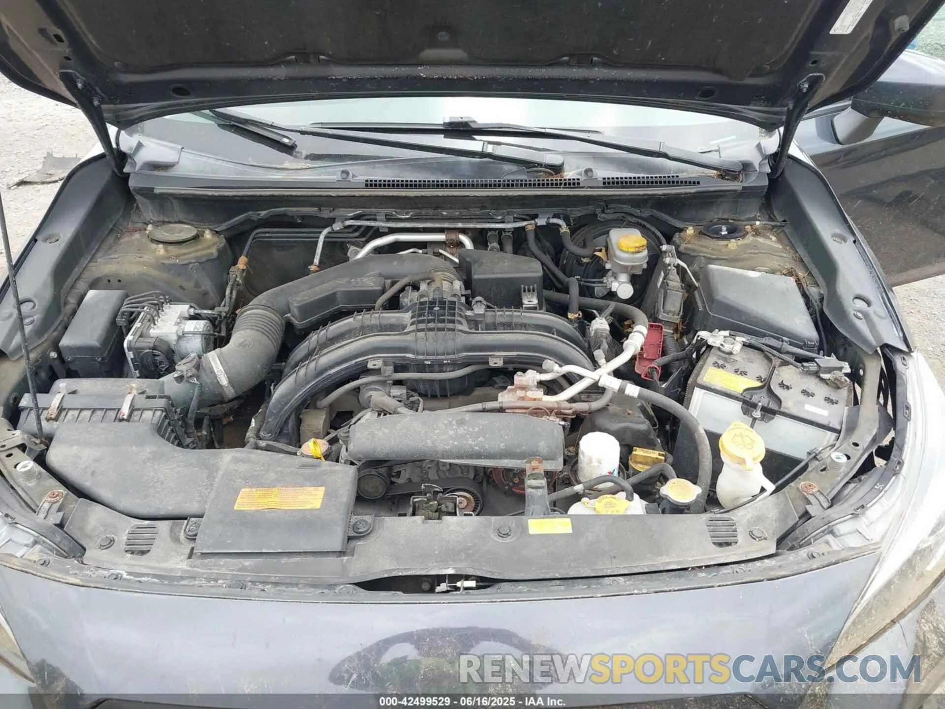 10 fotografías del automóvil dañado JF2GTAEC2K8371956 SUBARU CROSSTREK 2019