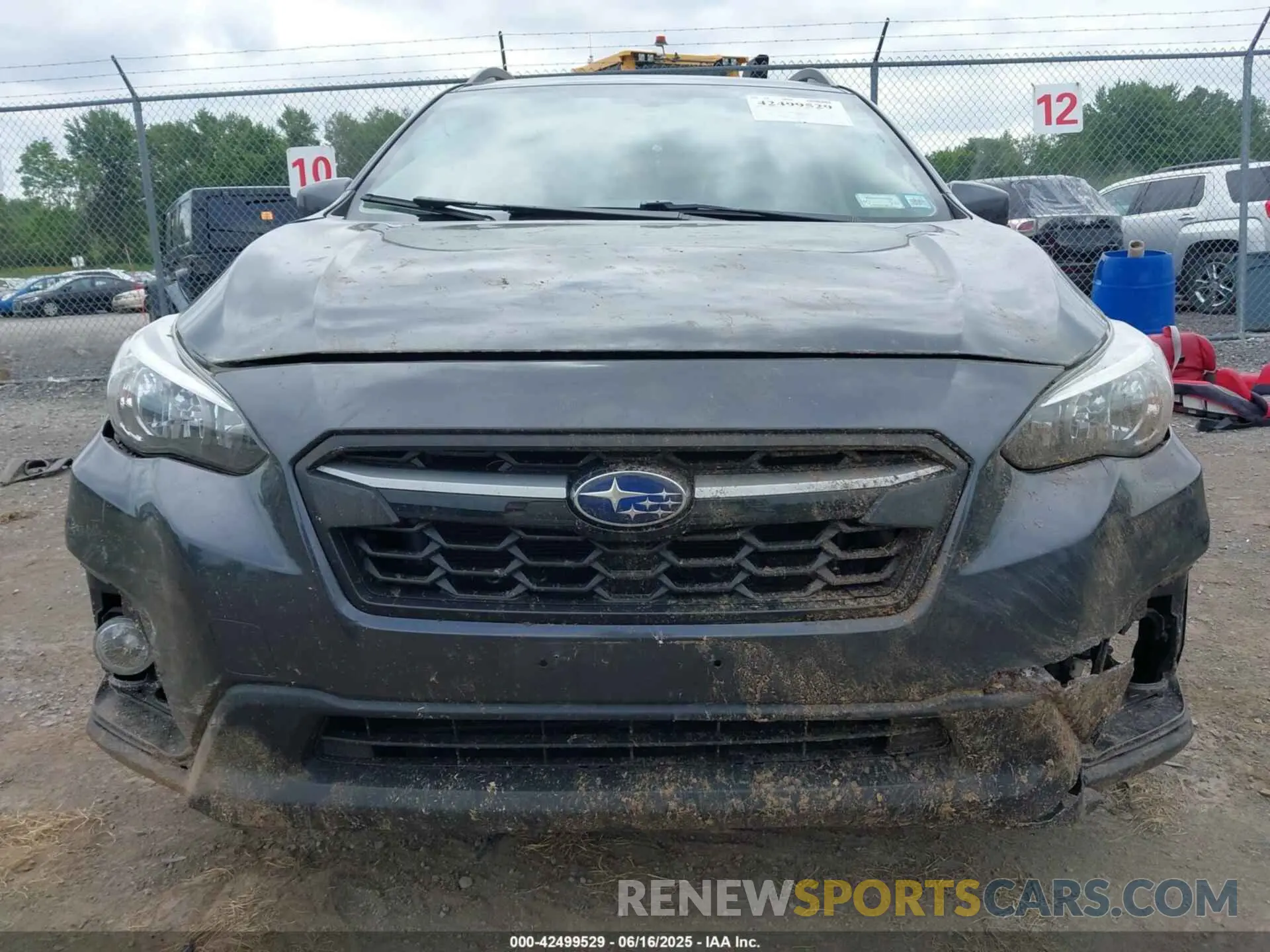 12 fotografías del automóvil dañado JF2GTAEC2K8371956 SUBARU CROSSTREK 2019