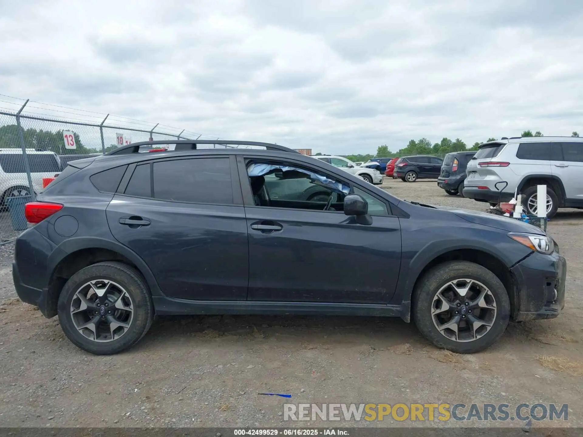 13 fotografías del automóvil dañado JF2GTAEC2K8371956 SUBARU CROSSTREK 2019