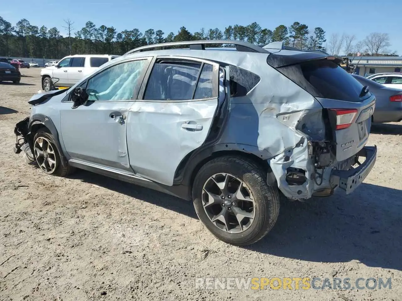 2 fotografías del automóvil dañado JF2GTAEC3K8321177 SUBARU CROSSTREK 2019