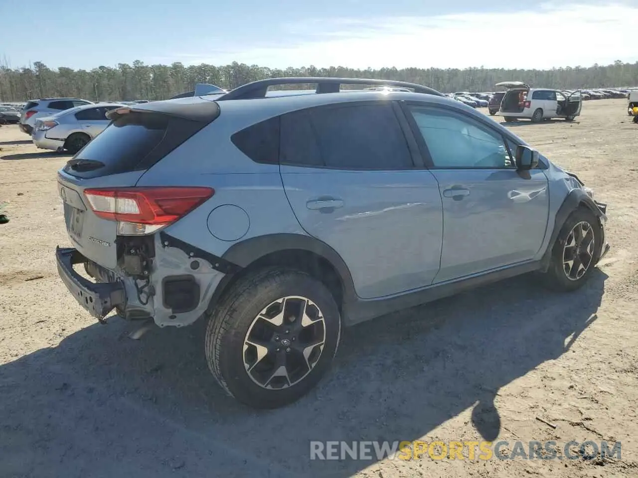 3 fotografías del automóvil dañado JF2GTAEC3K8321177 SUBARU CROSSTREK 2019