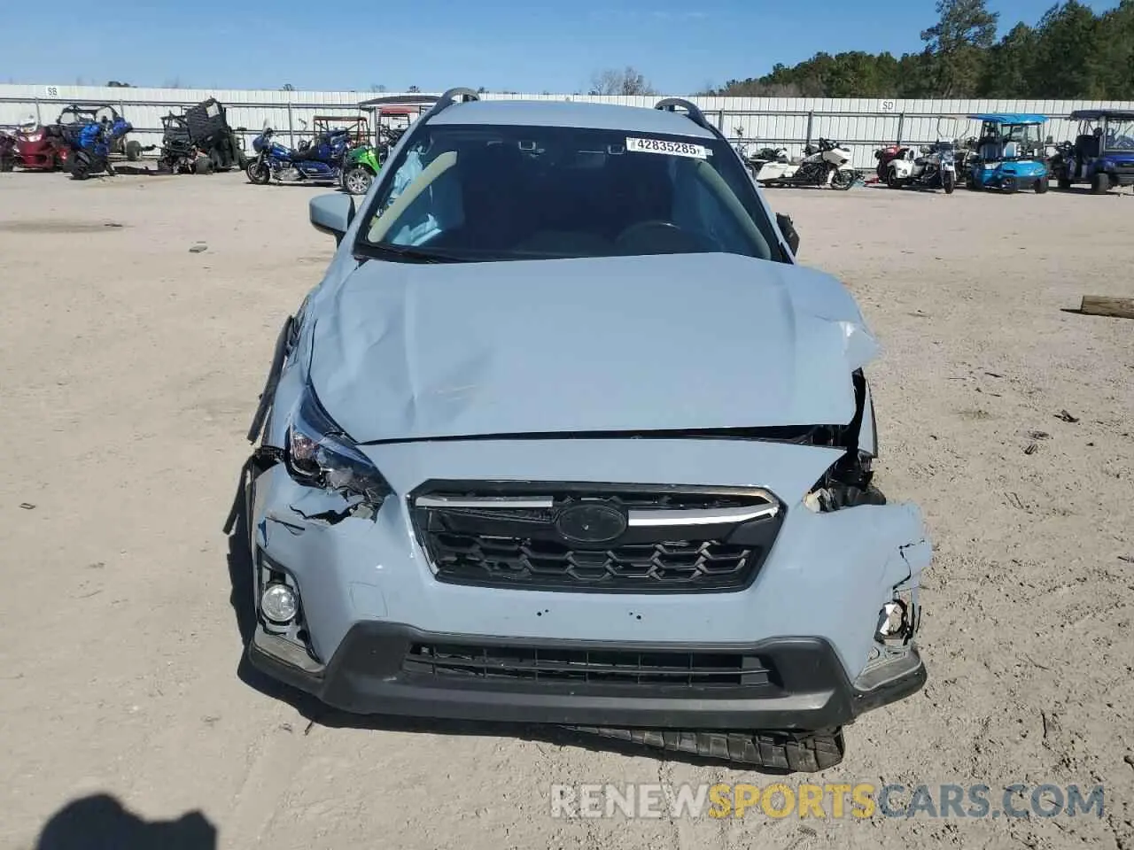 5 fotografías del automóvil dañado JF2GTAEC3K8321177 SUBARU CROSSTREK 2019