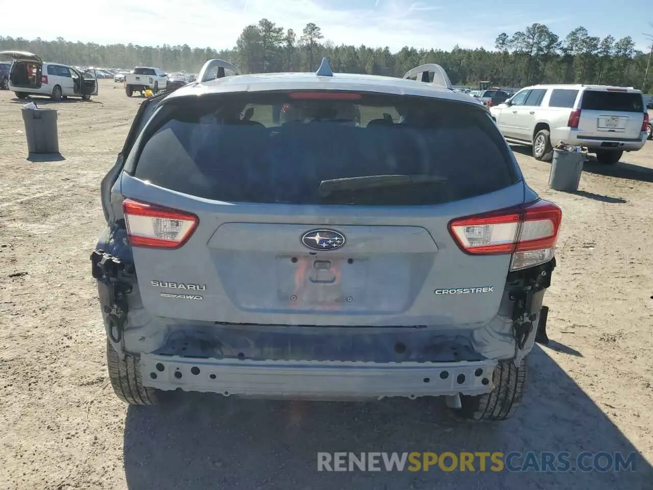 6 fotografías del automóvil dañado JF2GTAEC3K8321177 SUBARU CROSSTREK 2019