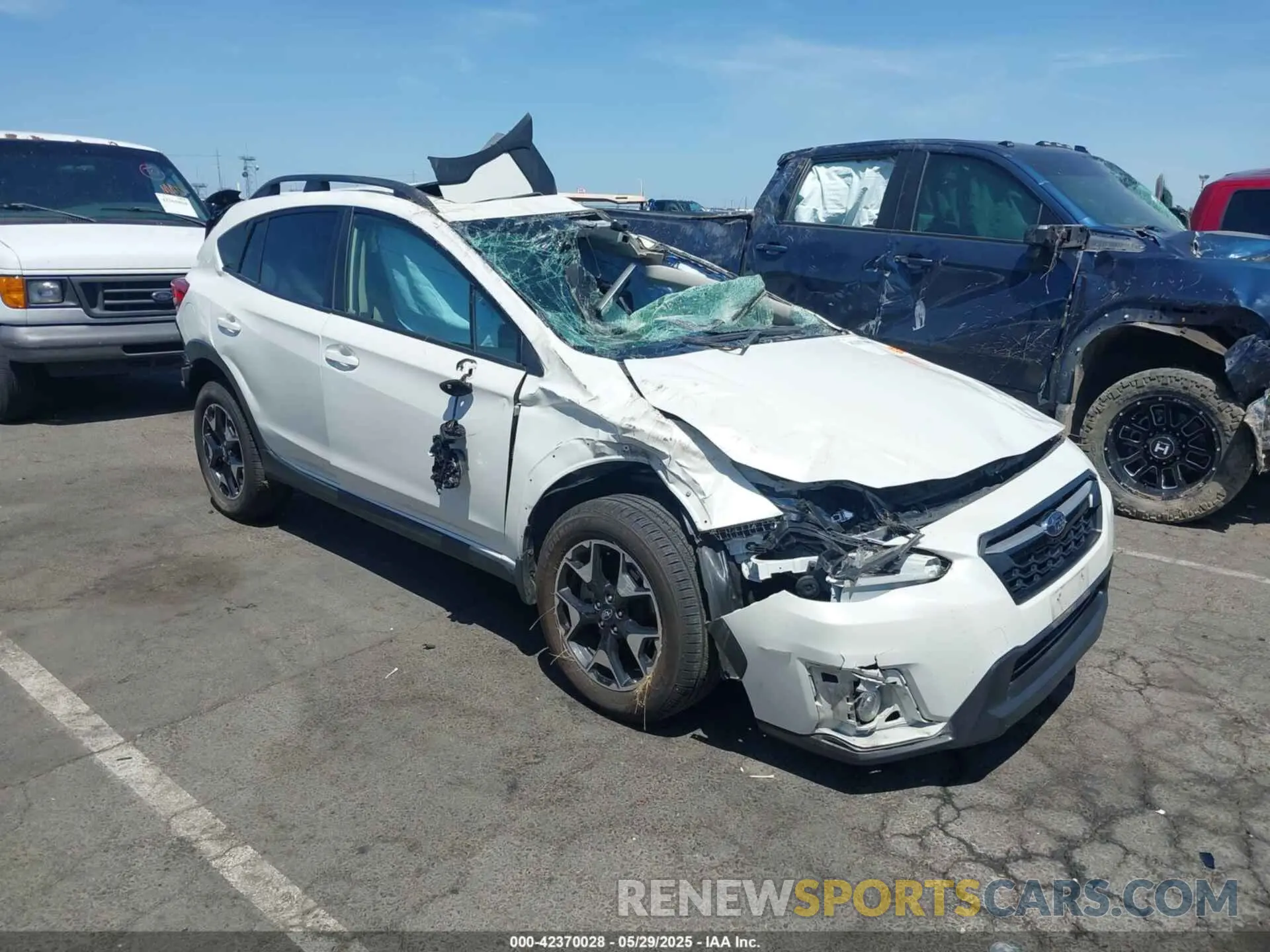 1 fotografías del automóvil dañado JF2GTAEC3KH223220 SUBARU CROSSTREK 2019