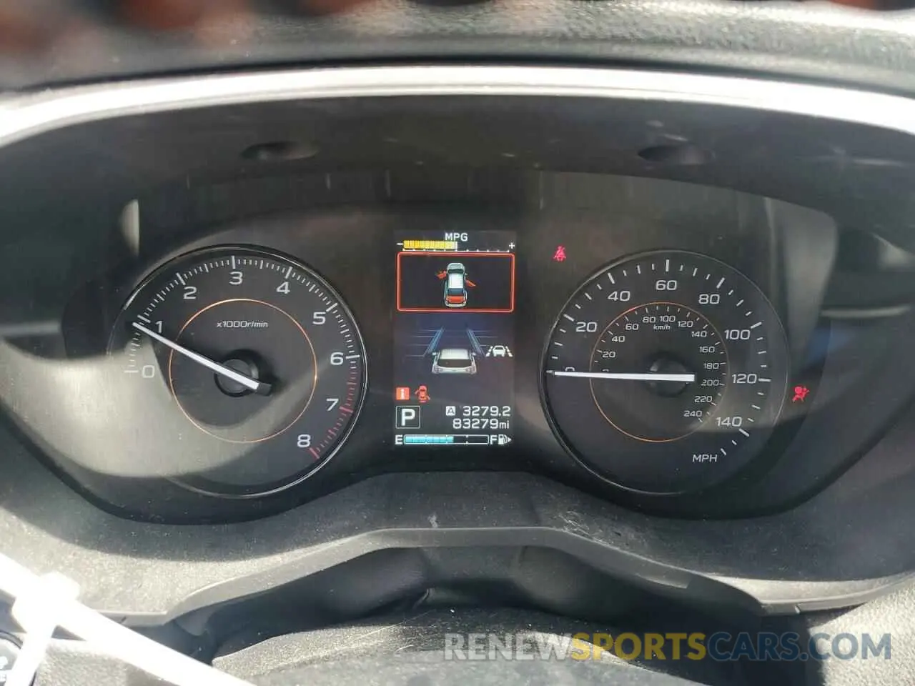 9 fotografías del automóvil dañado JF2GTAEC3KH248361 SUBARU CROSSTREK 2019