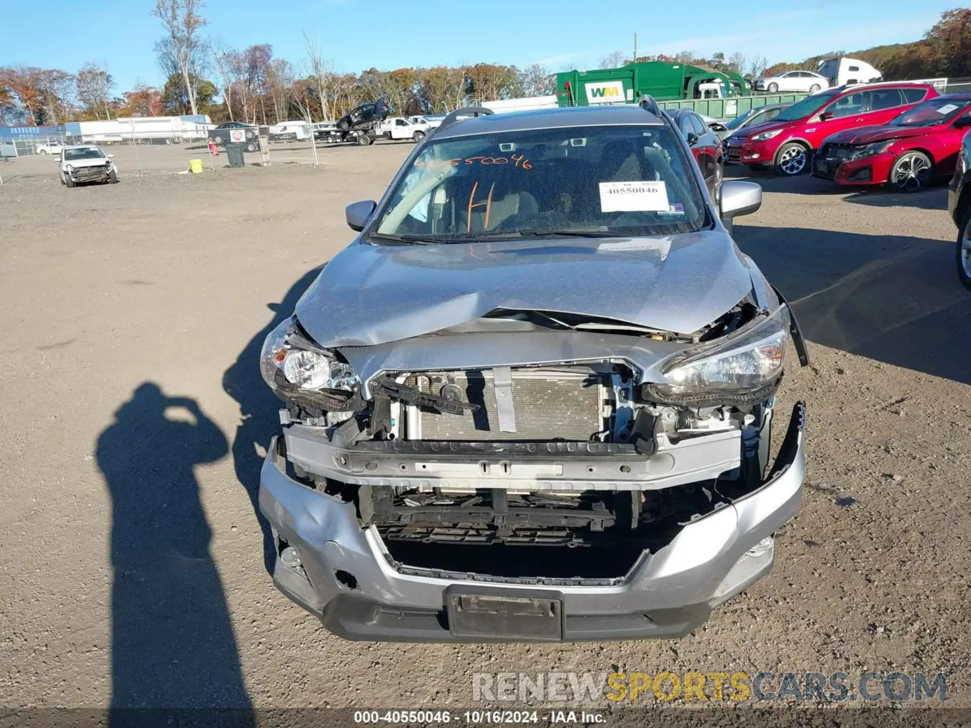 12 fotografías del automóvil dañado JF2GTAEC4K8340157 SUBARU CROSSTREK 2019