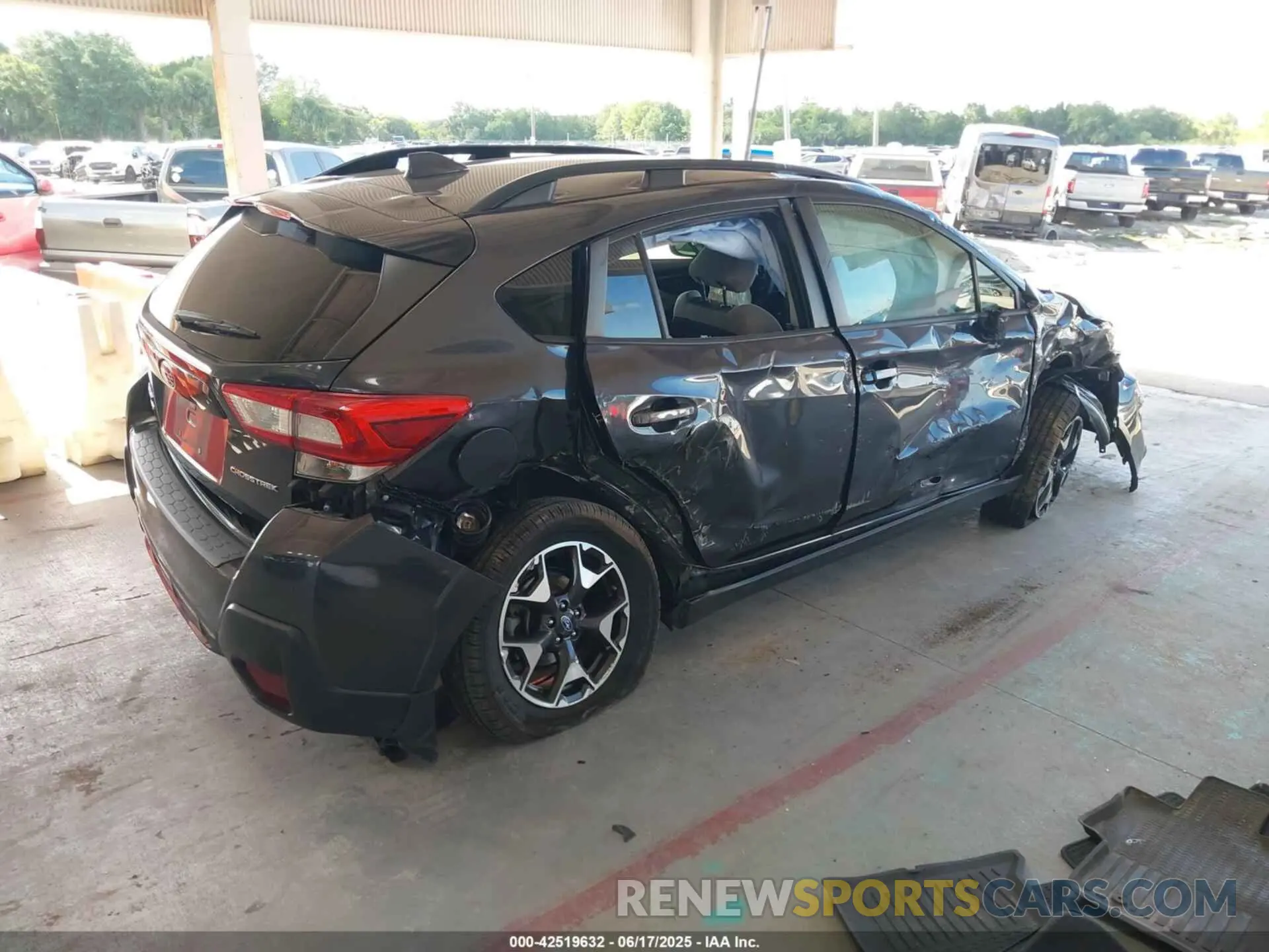 4 fotografías del automóvil dañado JF2GTAEC4K8351126 SUBARU CROSSTREK 2019