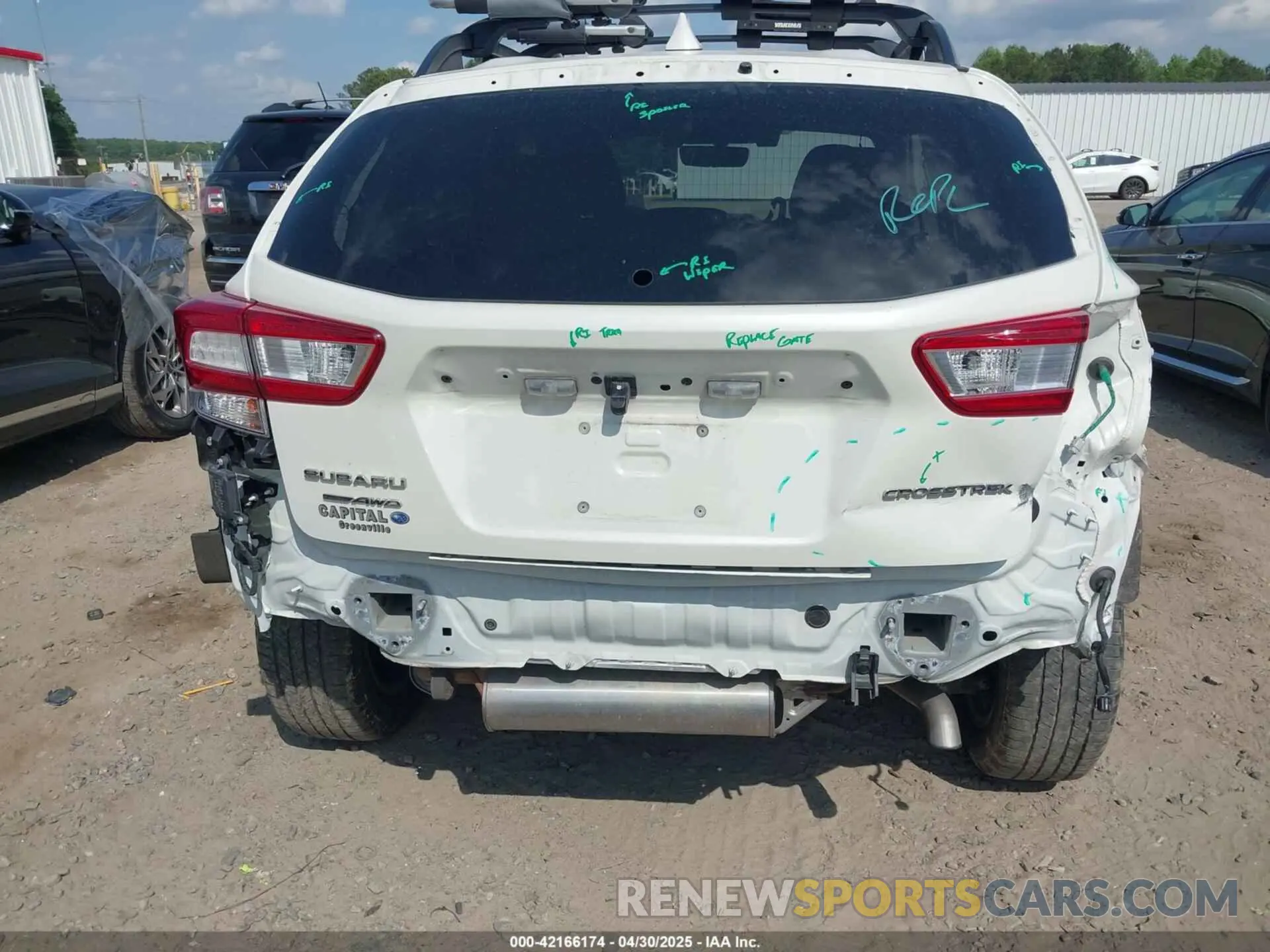18 fotografías del automóvil dañado JF2GTAEC4KH307353 SUBARU CROSSTREK 2019