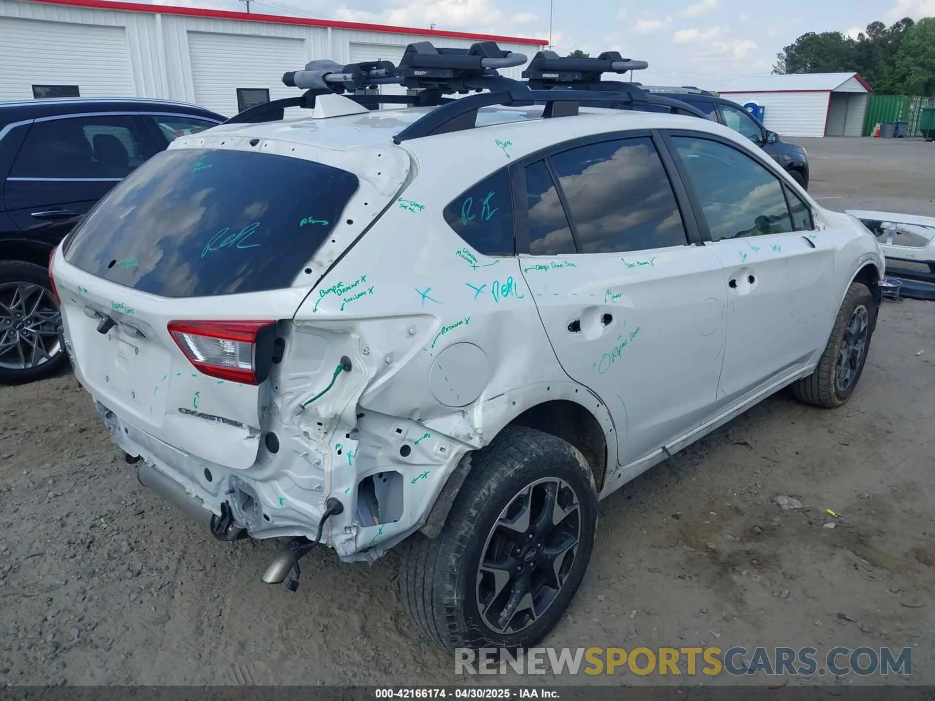 4 fotografías del automóvil dañado JF2GTAEC4KH307353 SUBARU CROSSTREK 2019