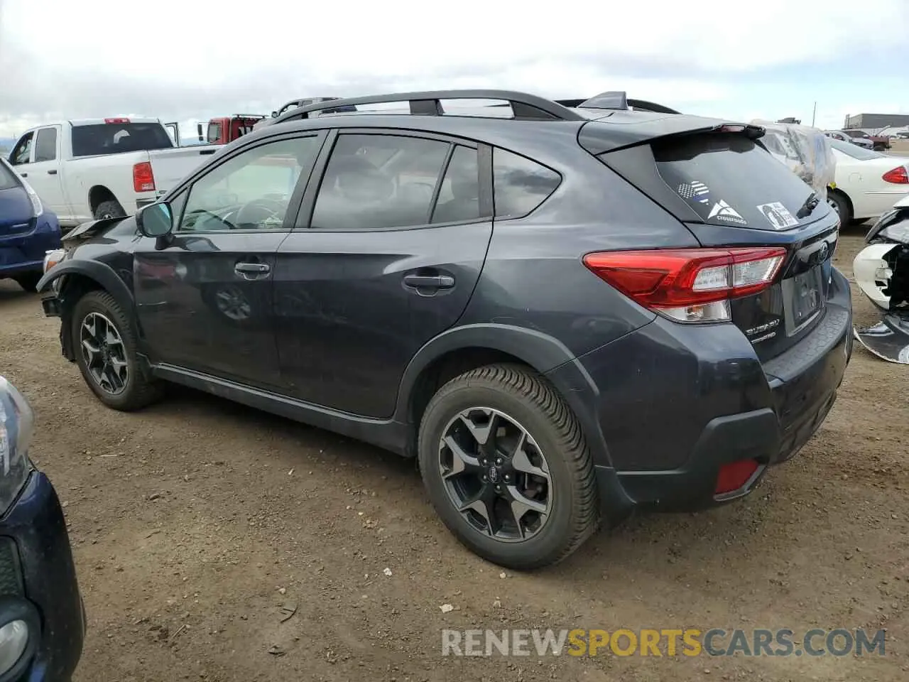 2 fotografías del automóvil dañado JF2GTAEC4KH316425 SUBARU CROSSTREK 2019