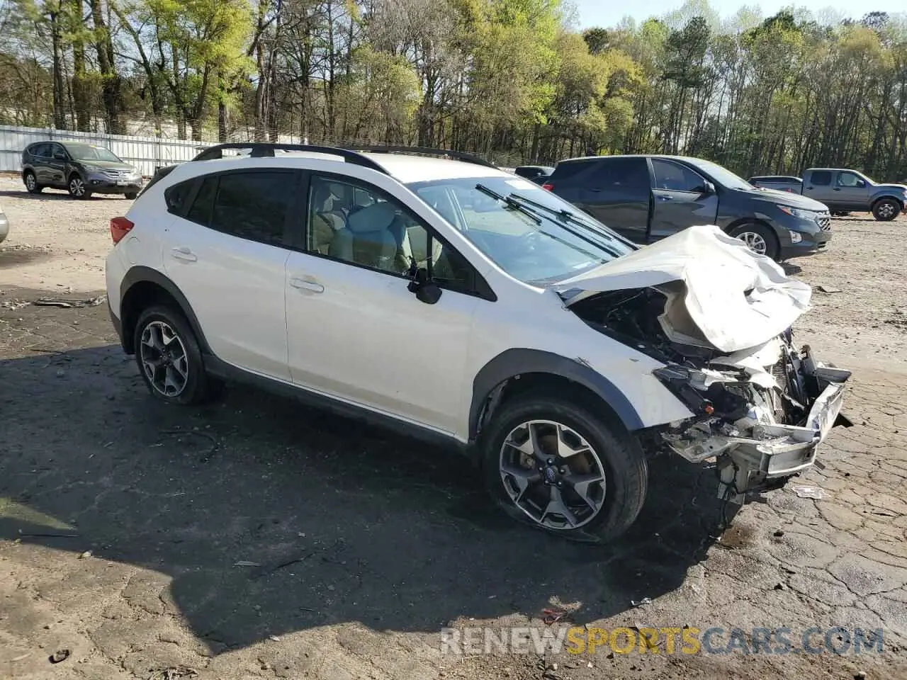 4 fotografías del automóvil dañado JF2GTAEC5K8385804 SUBARU CROSSTREK 2019