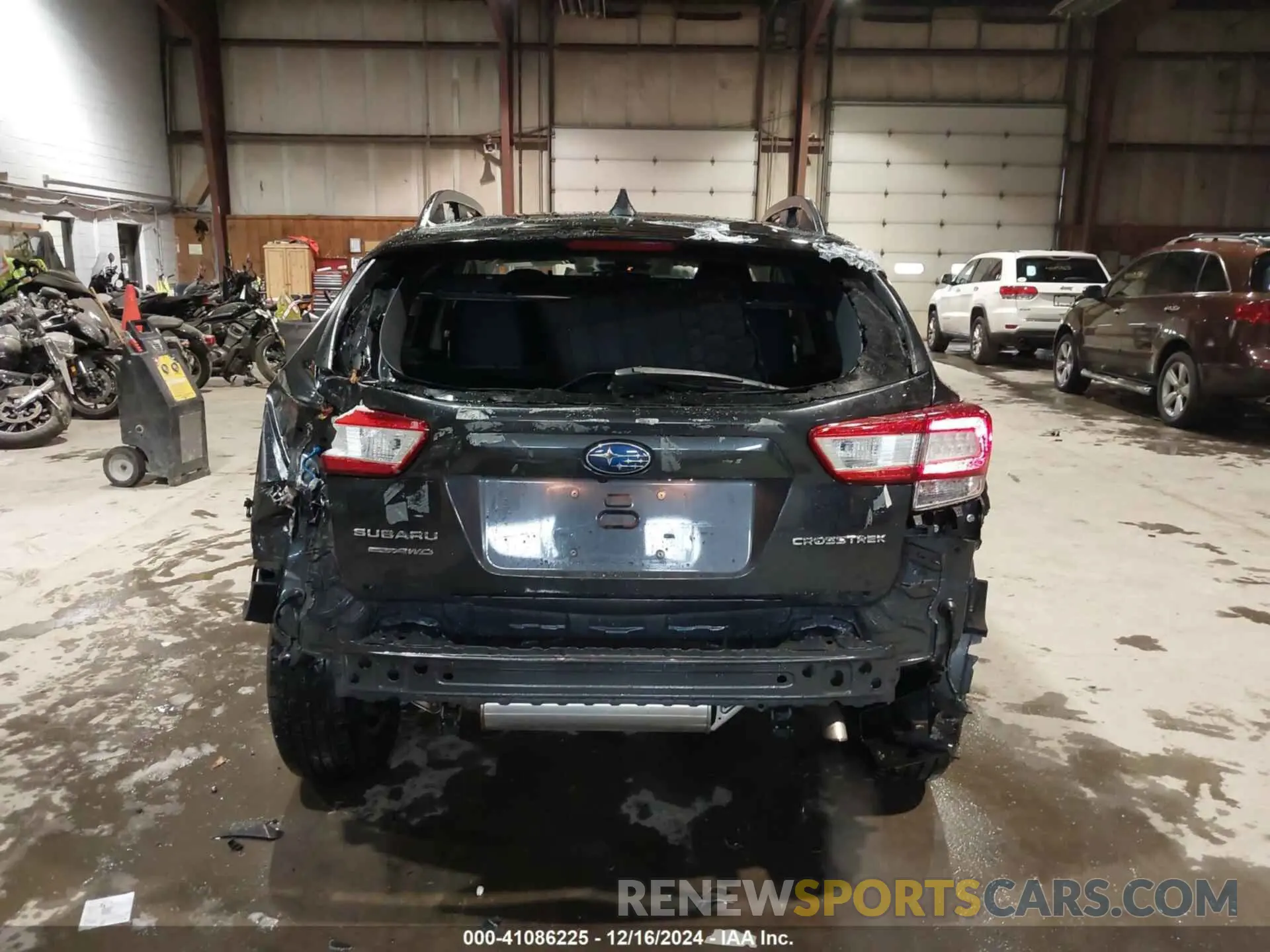 6 fotografías del automóvil dañado JF2GTAEC5KH293592 SUBARU CROSSTREK 2019