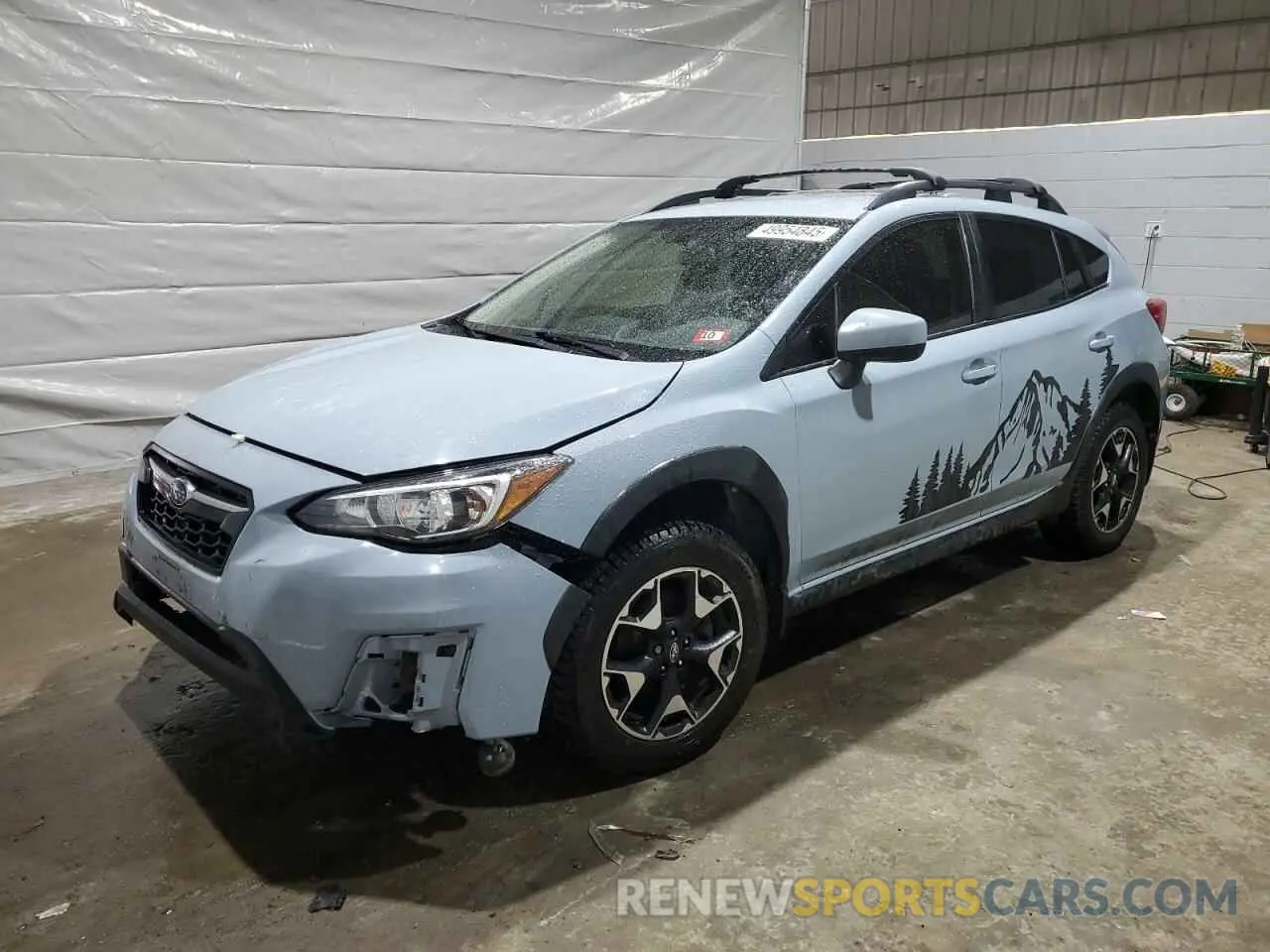 1 fotografías del automóvil dañado JF2GTAEC5KH306244 SUBARU CROSSTREK 2019