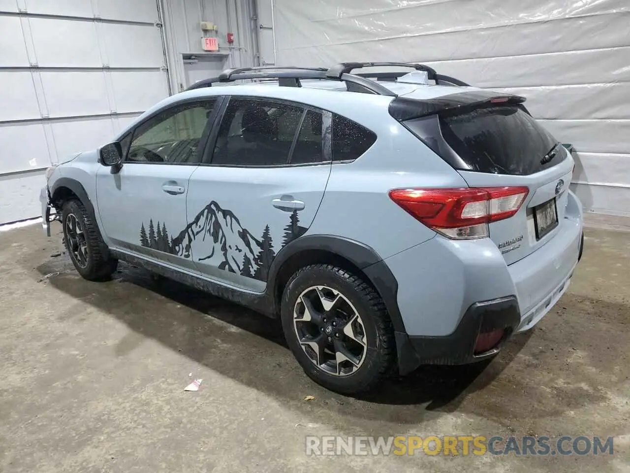 2 fotografías del automóvil dañado JF2GTAEC5KH306244 SUBARU CROSSTREK 2019