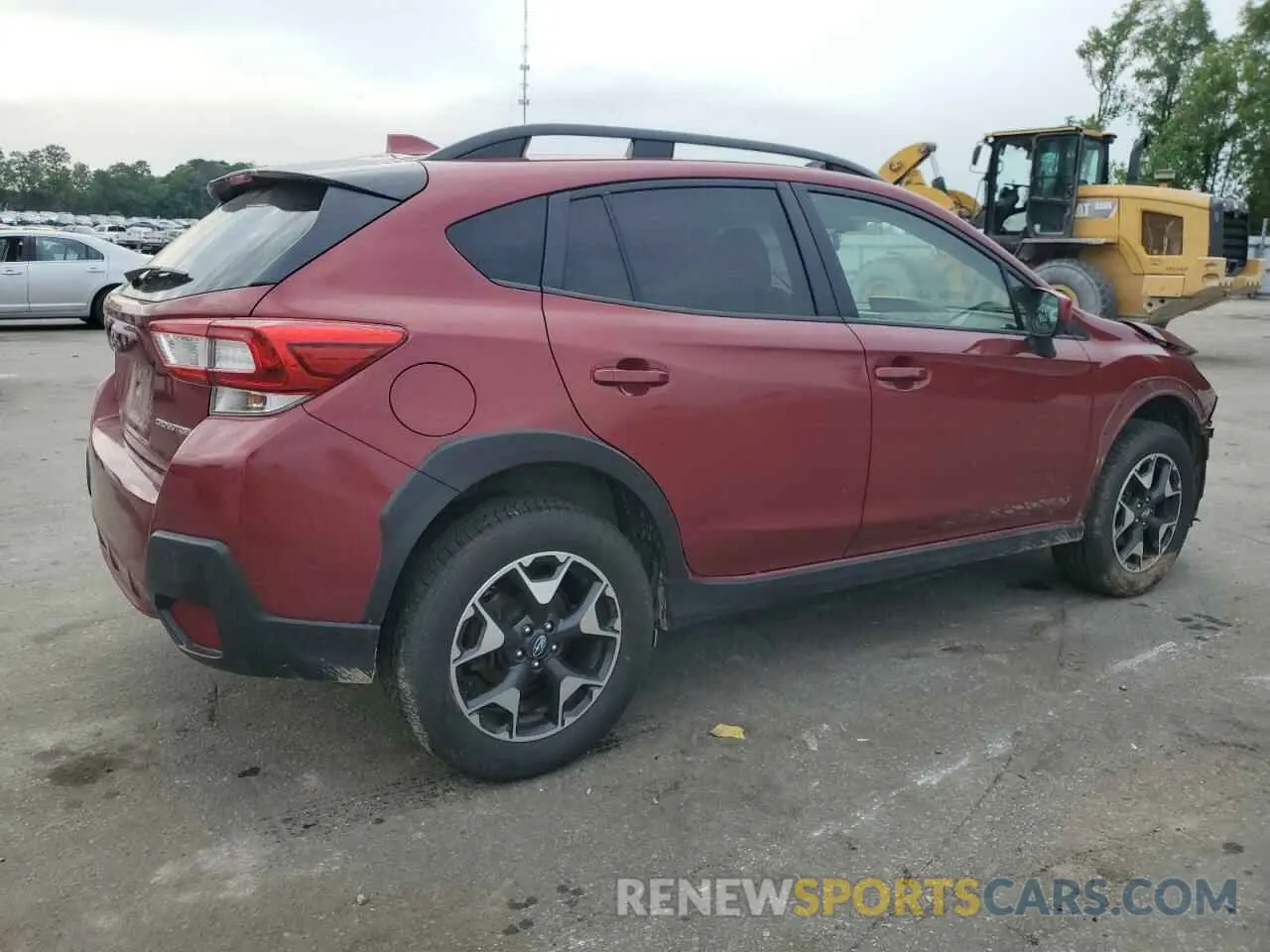 3 fotografías del automóvil dañado JF2GTAEC6KH258625 SUBARU CROSSTREK 2019