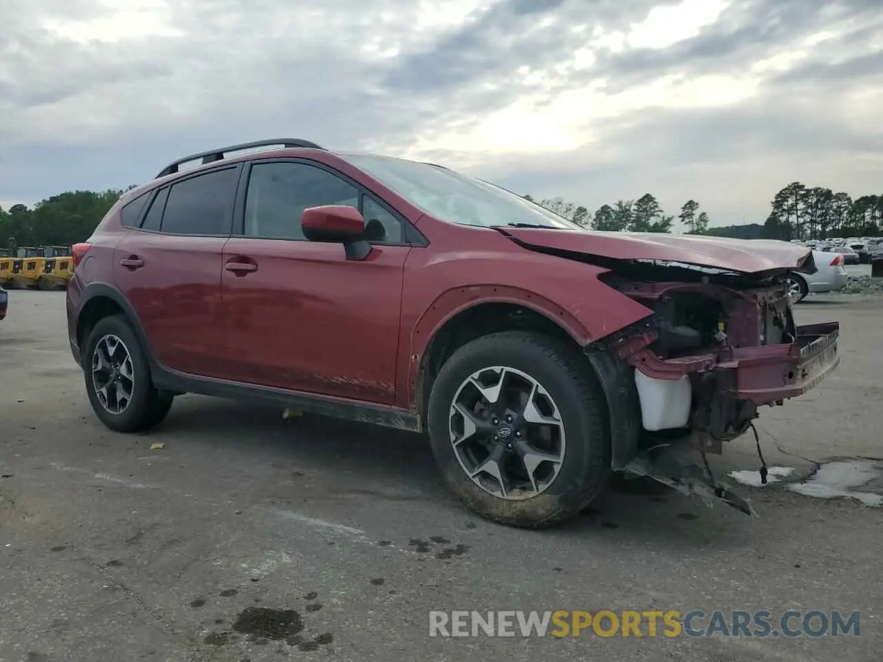 4 fotografías del automóvil dañado JF2GTAEC6KH258625 SUBARU CROSSTREK 2019
