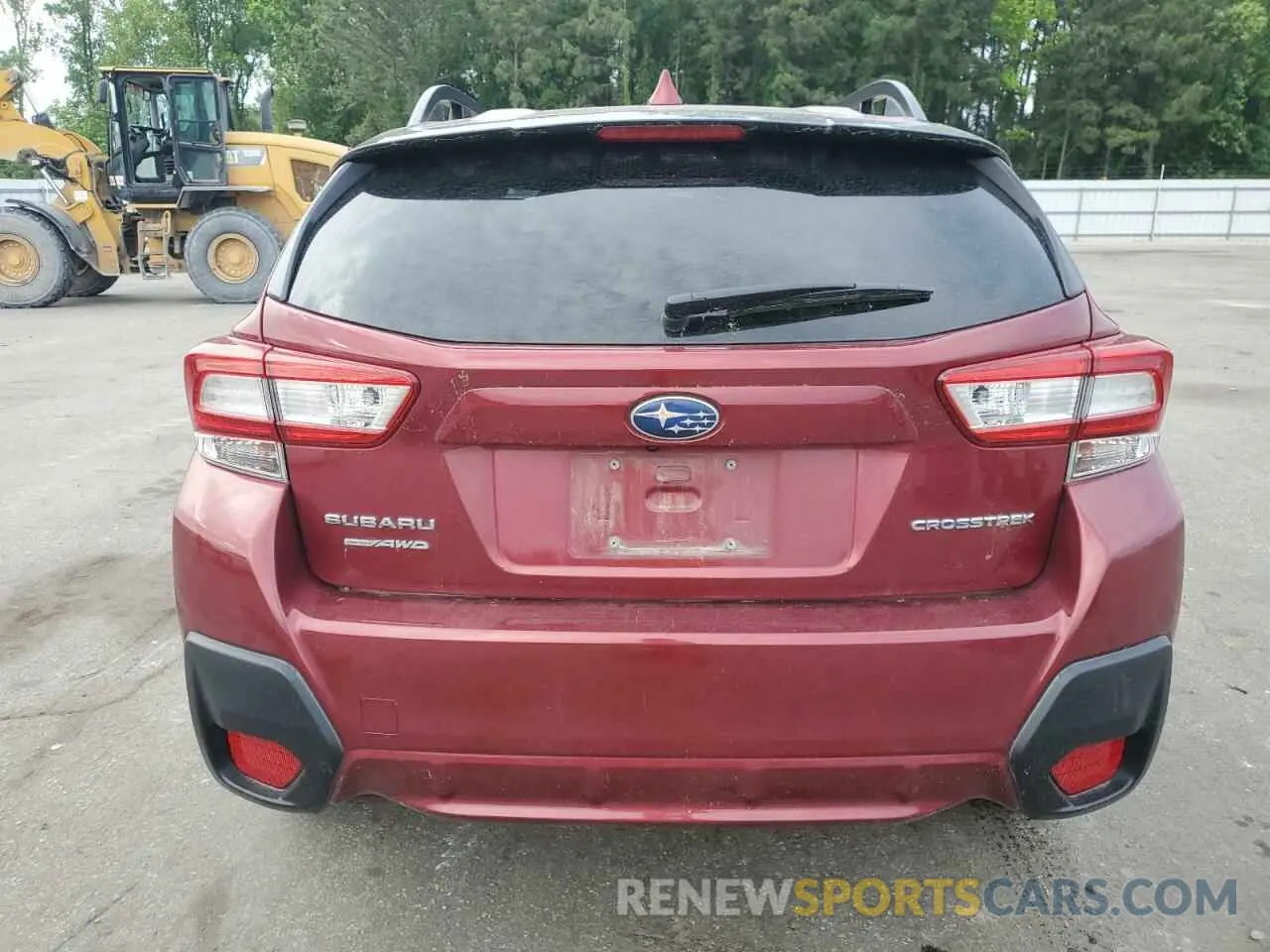 6 fotografías del automóvil dañado JF2GTAEC6KH258625 SUBARU CROSSTREK 2019