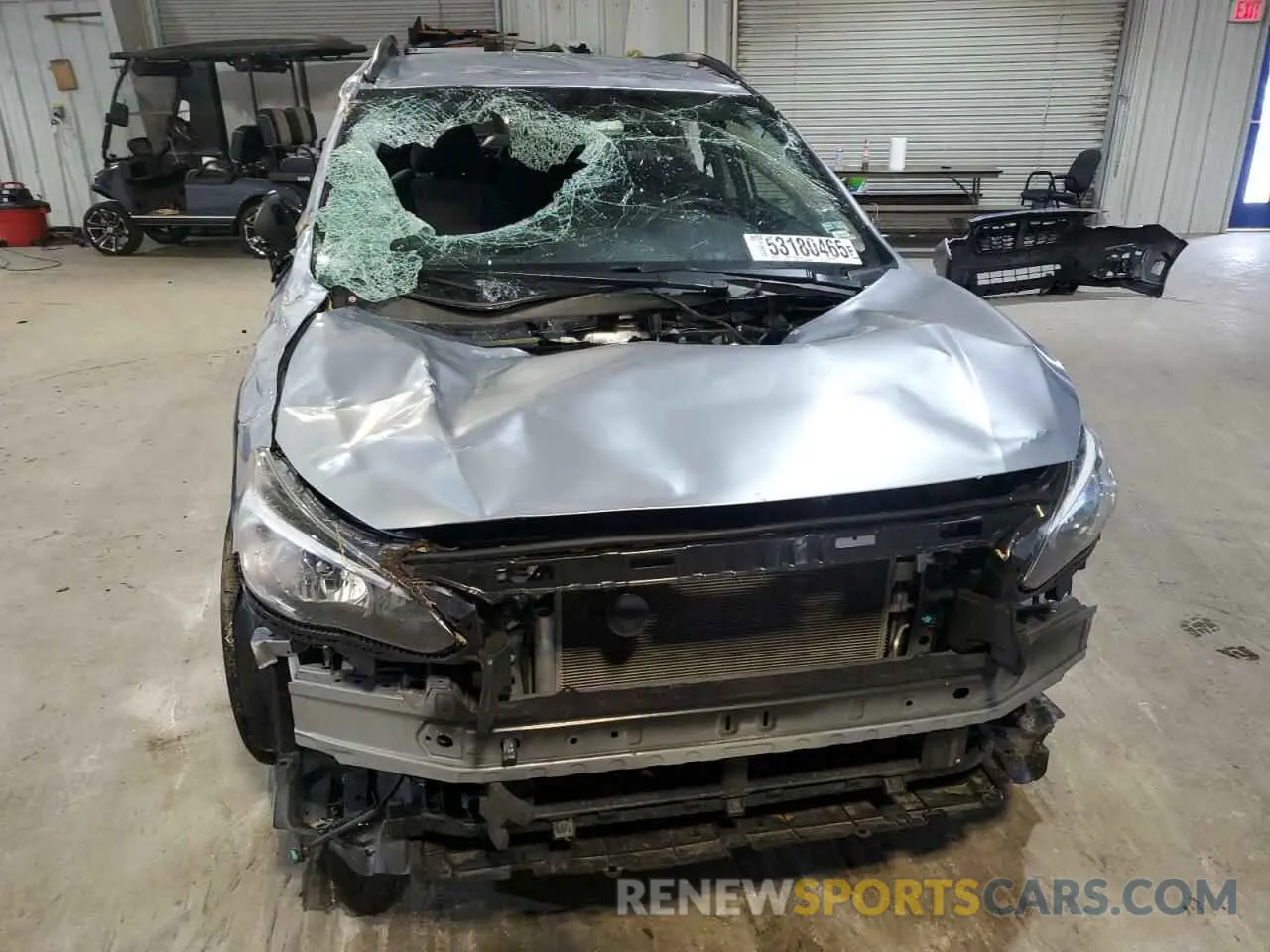 5 fotografías del automóvil dañado JF2GTAEC6KH287431 SUBARU CROSSTREK 2019