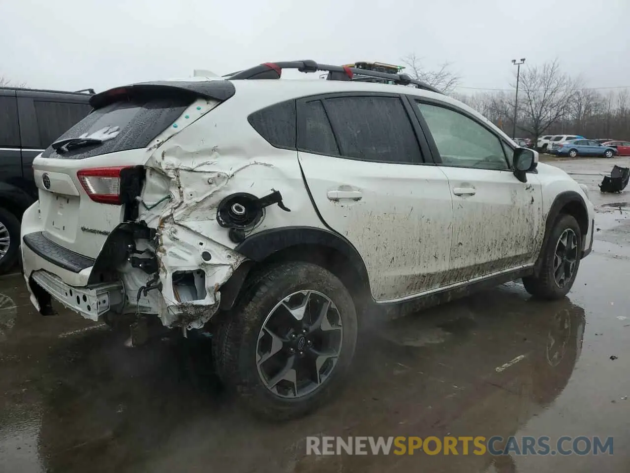 3 fotografías del automóvil dañado JF2GTAEC6KH328690 SUBARU CROSSTREK 2019