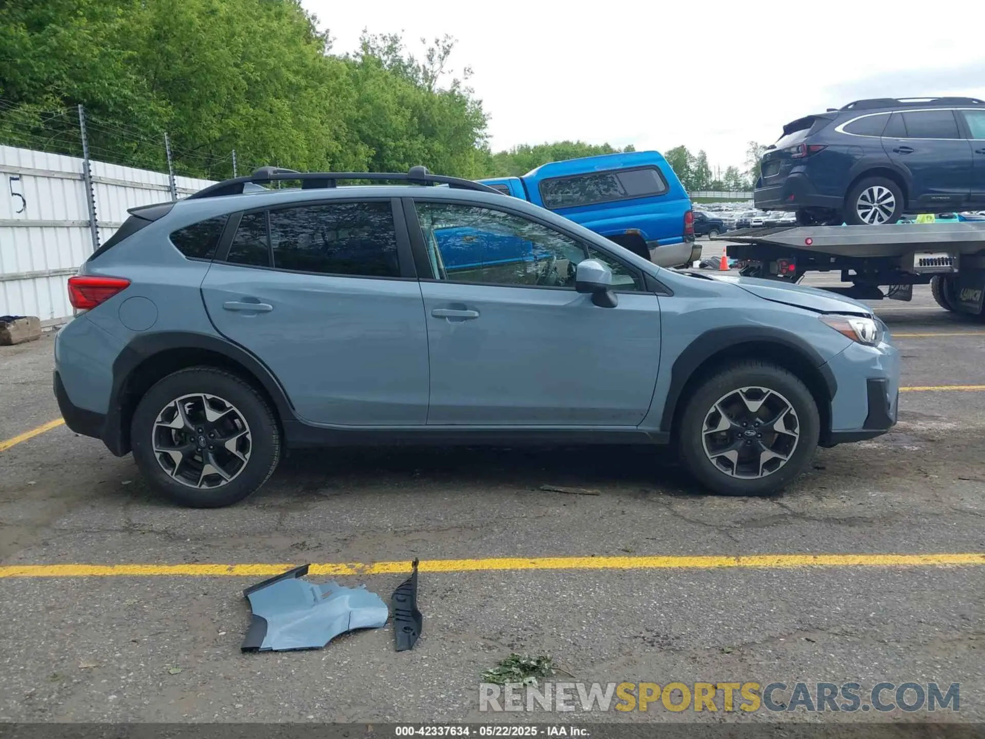 14 fotografías del automóvil dañado JF2GTAEC7KH263168 SUBARU CROSSTREK 2019