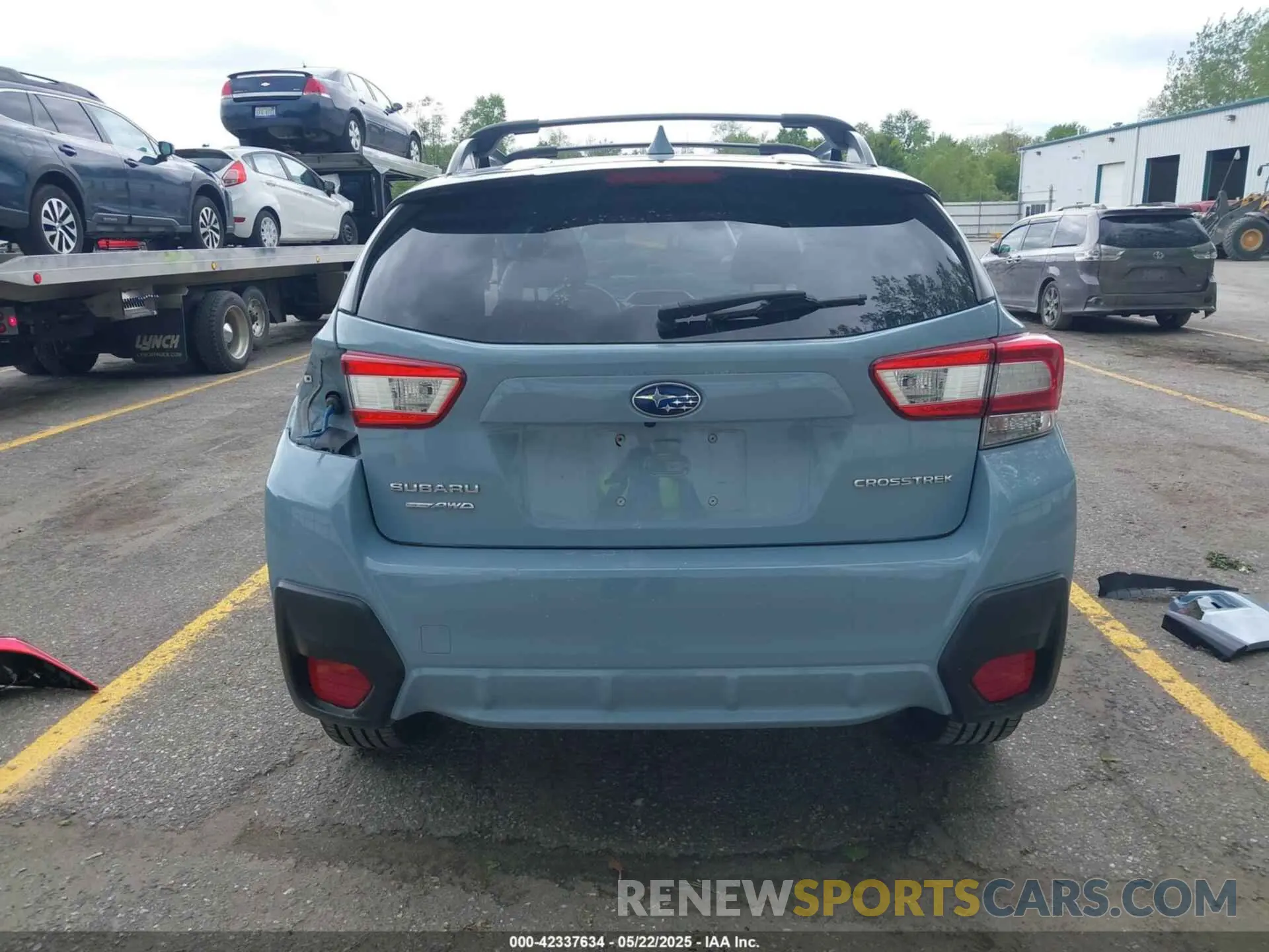 17 fotografías del automóvil dañado JF2GTAEC7KH263168 SUBARU CROSSTREK 2019
