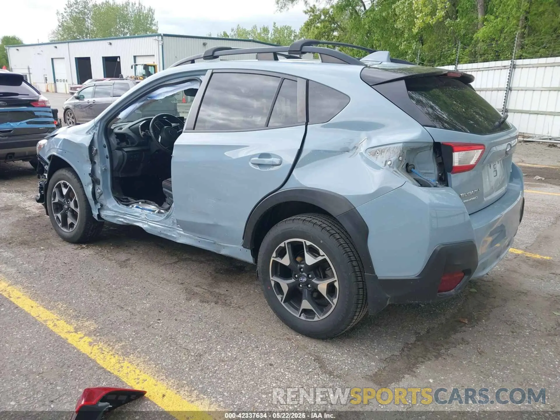 3 fotografías del automóvil dañado JF2GTAEC7KH263168 SUBARU CROSSTREK 2019