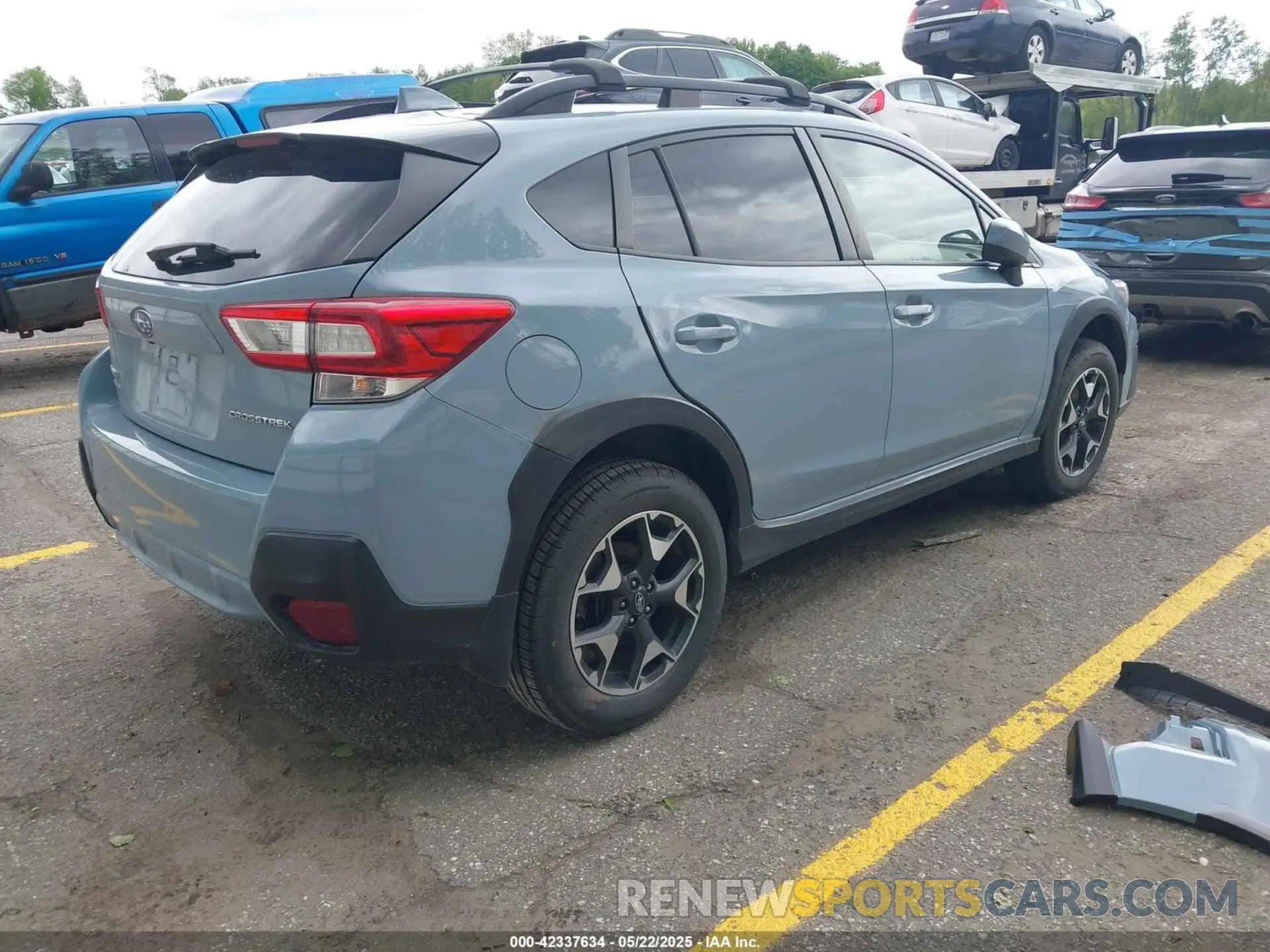 4 fotografías del automóvil dañado JF2GTAEC7KH263168 SUBARU CROSSTREK 2019