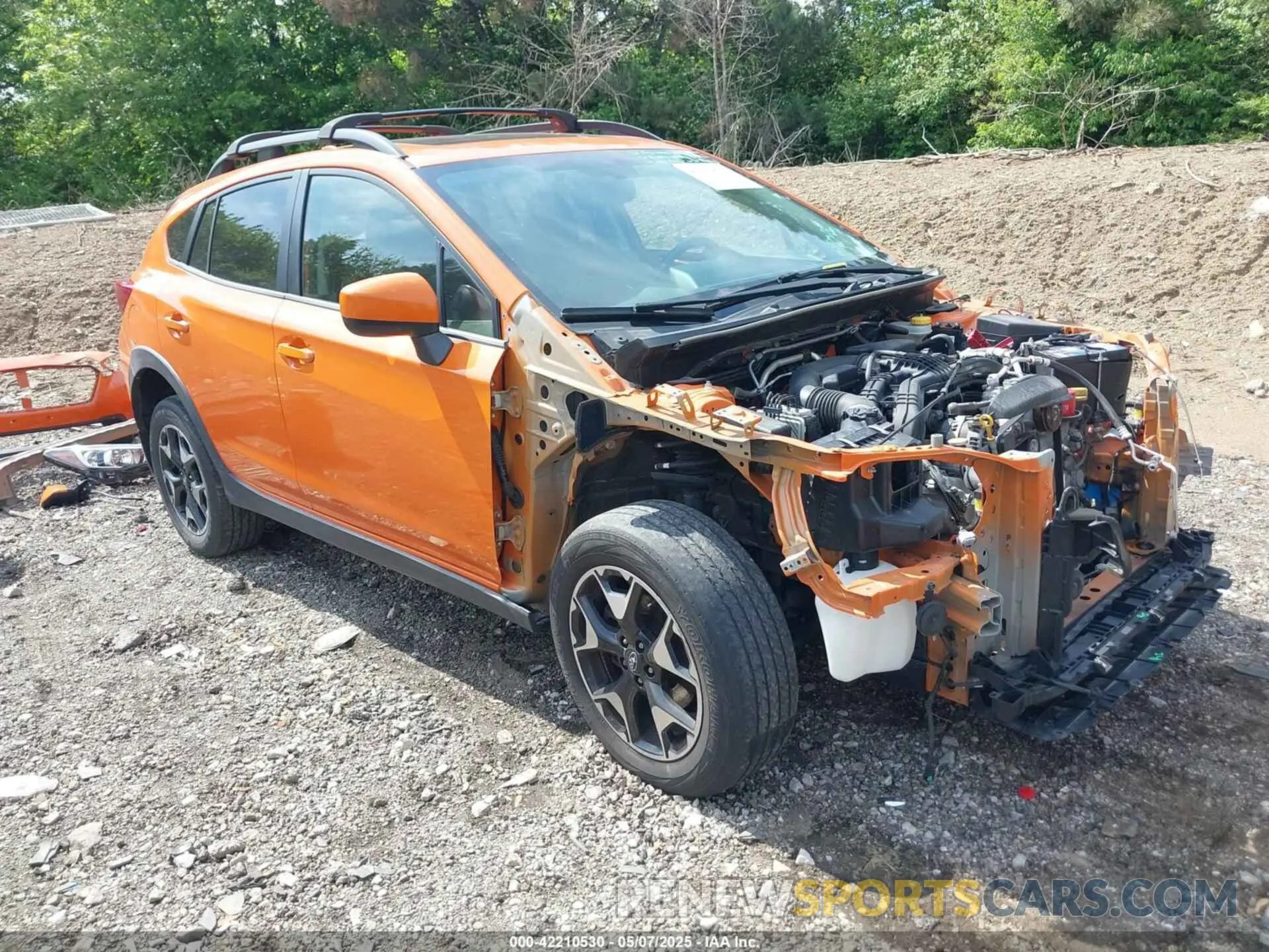 1 fotografías del automóvil dañado JF2GTAEC8KH308053 SUBARU CROSSTREK 2019