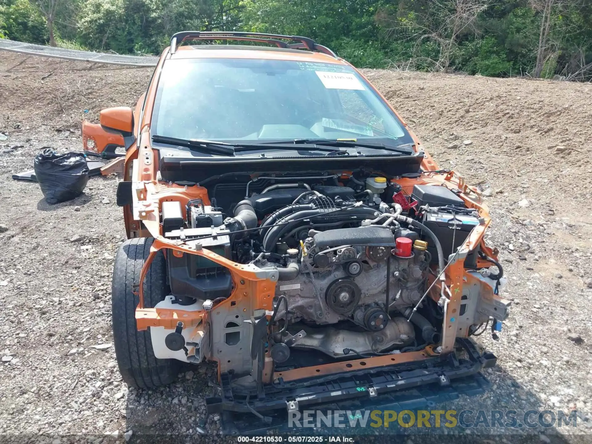 13 fotografías del automóvil dañado JF2GTAEC8KH308053 SUBARU CROSSTREK 2019