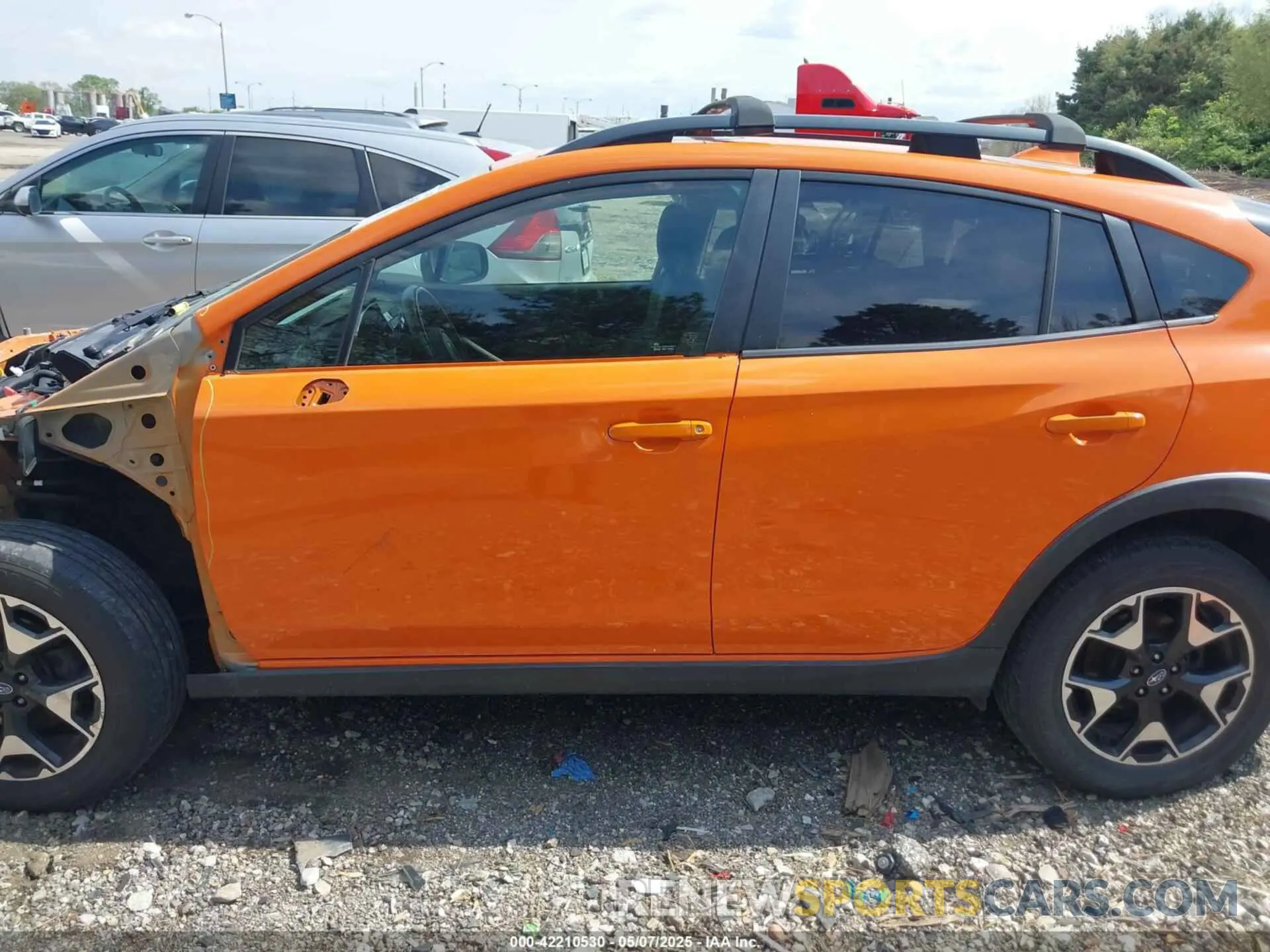15 fotografías del automóvil dañado JF2GTAEC8KH308053 SUBARU CROSSTREK 2019