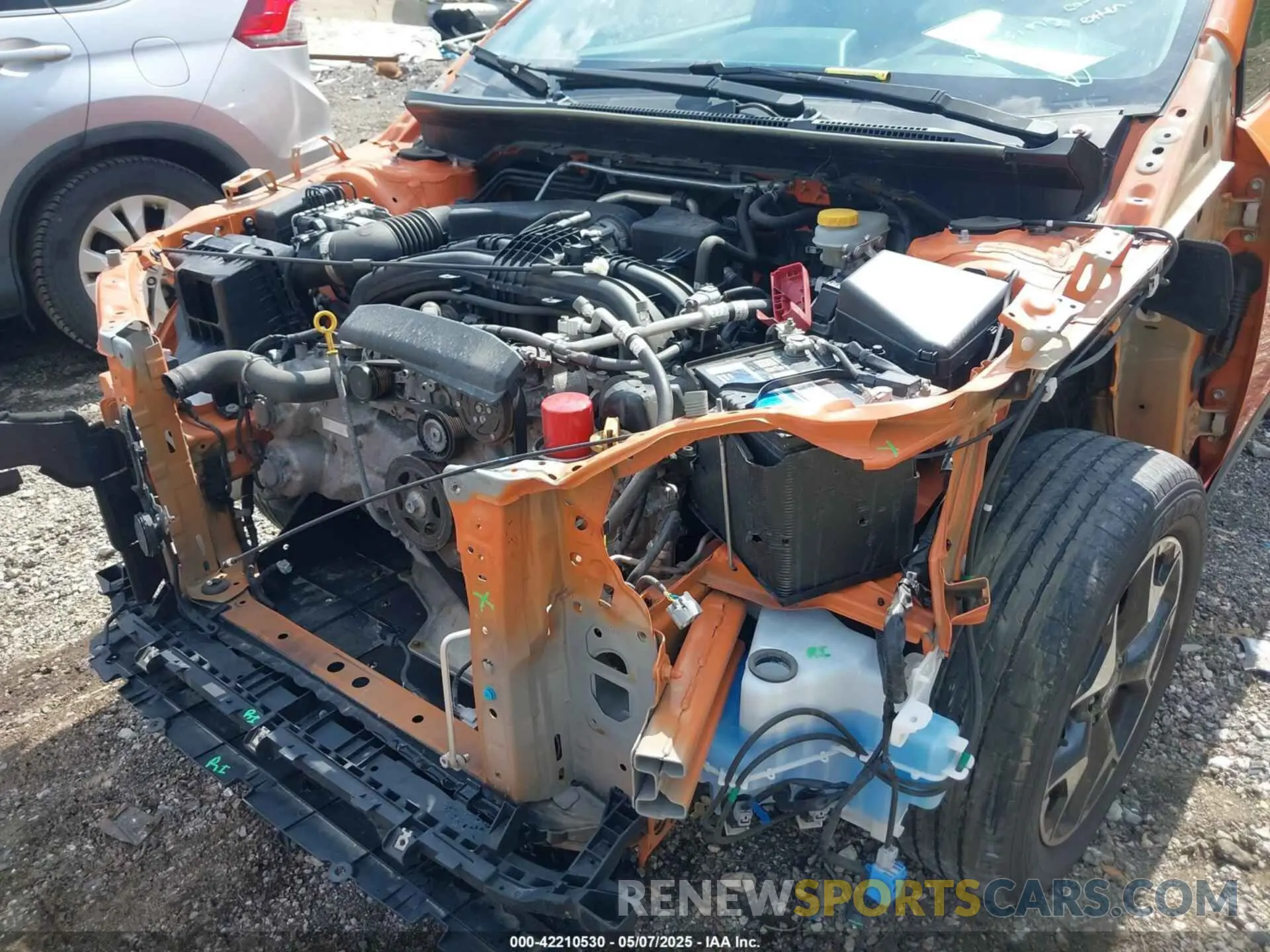 6 fotografías del automóvil dañado JF2GTAEC8KH308053 SUBARU CROSSTREK 2019